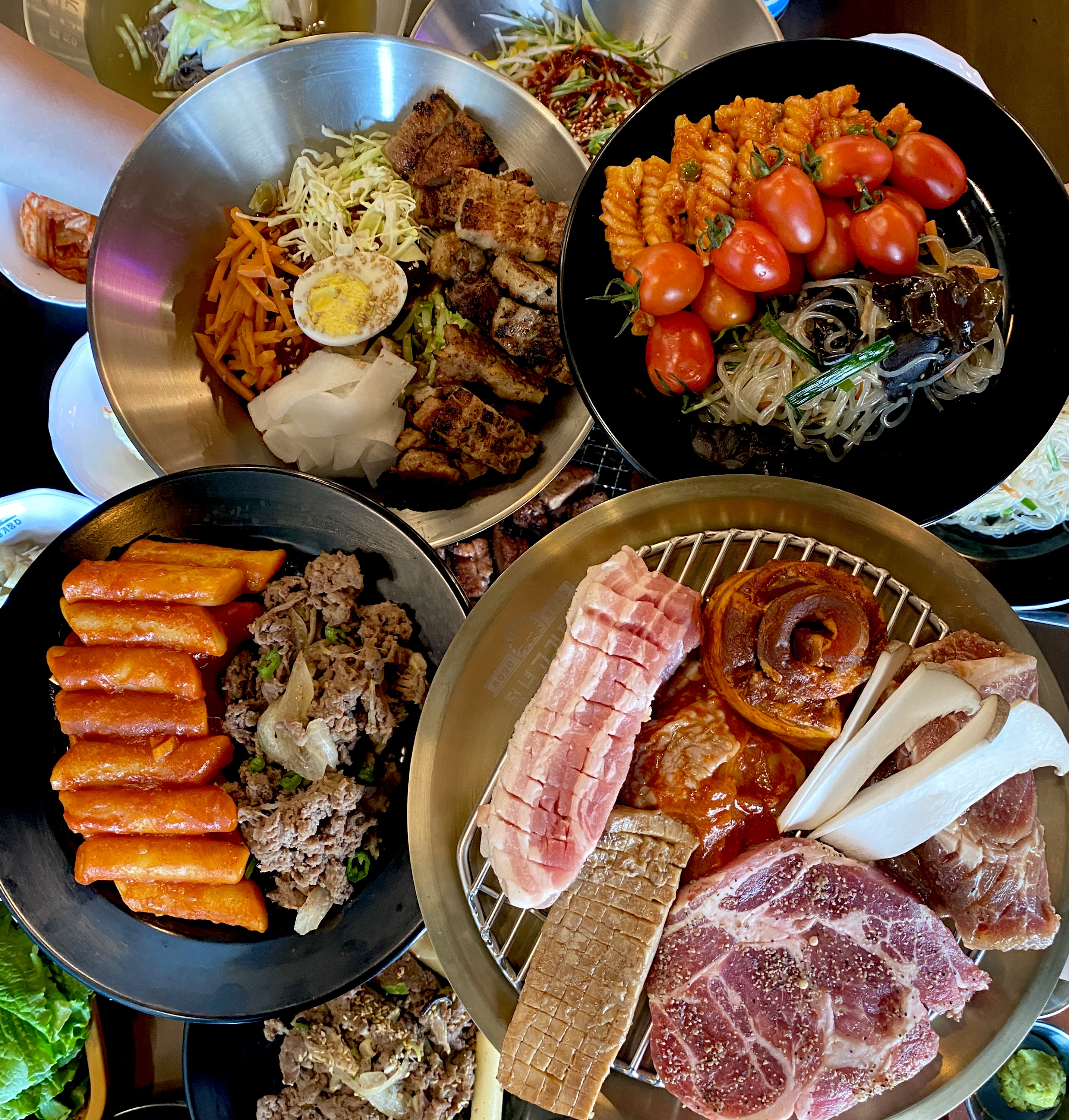 명품숙성고기+샐러드바