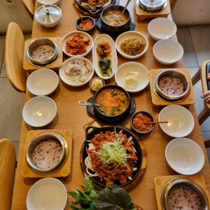 고추장숯불고기쌈밥정식