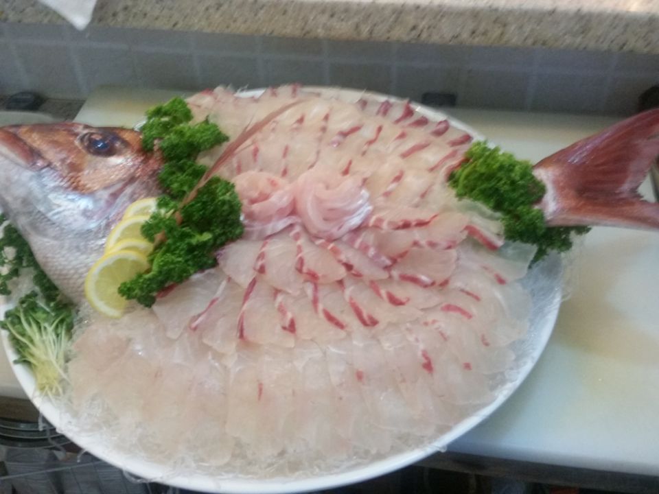 참돔회코스