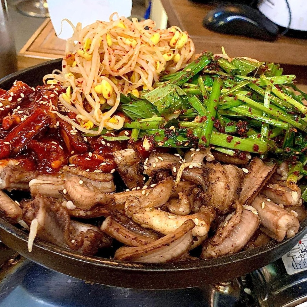 연탄초벌 꼼장어구이
