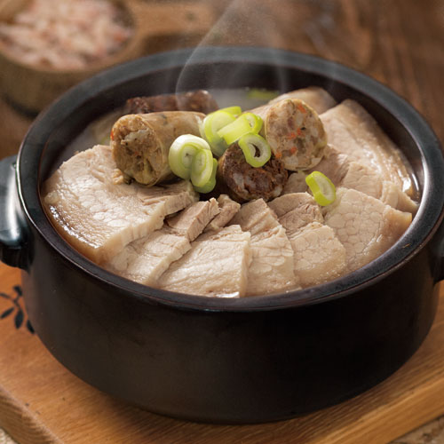 삼겹수육 순댓국