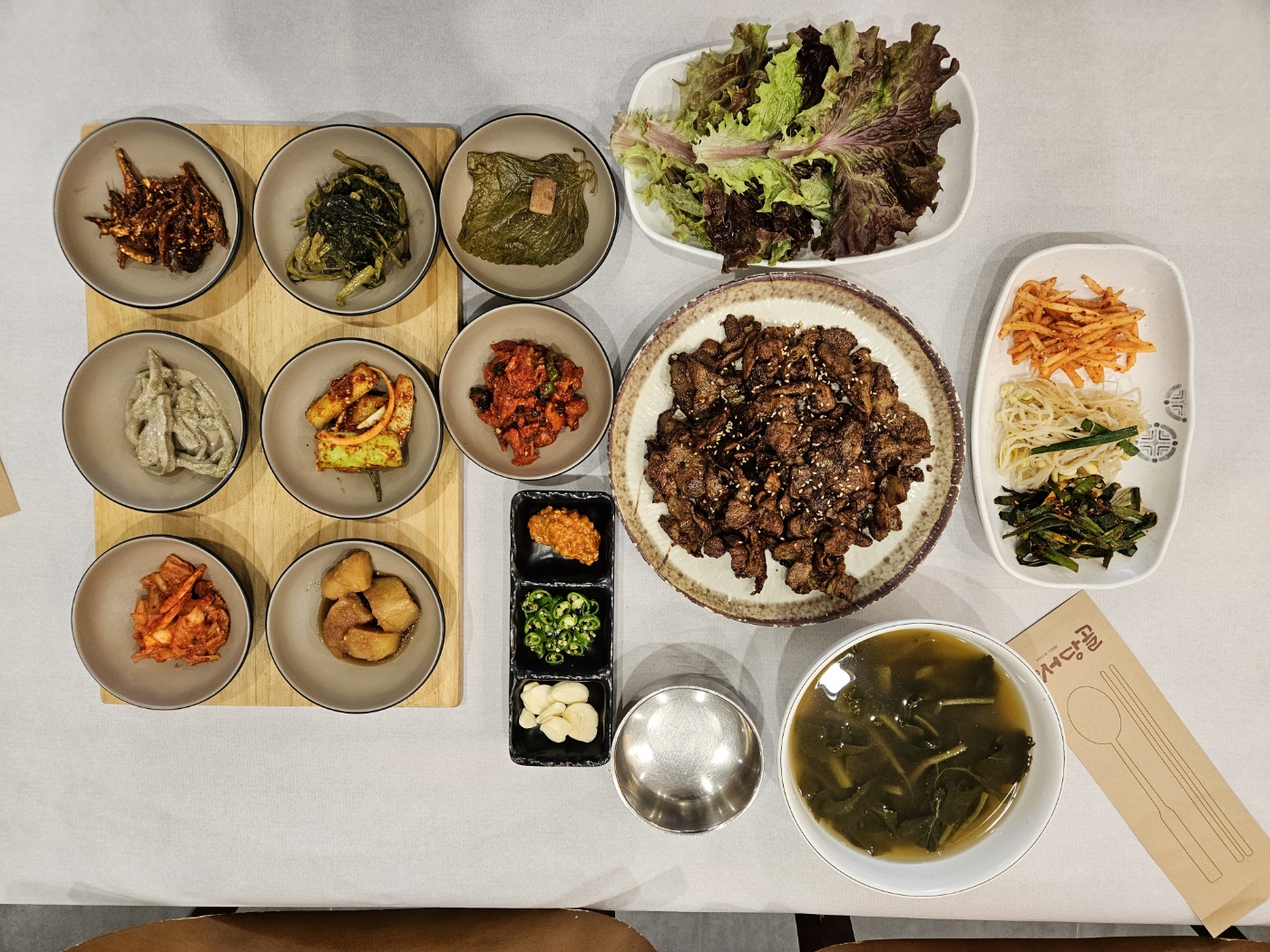 돼지불백 정식(가마솥밥)