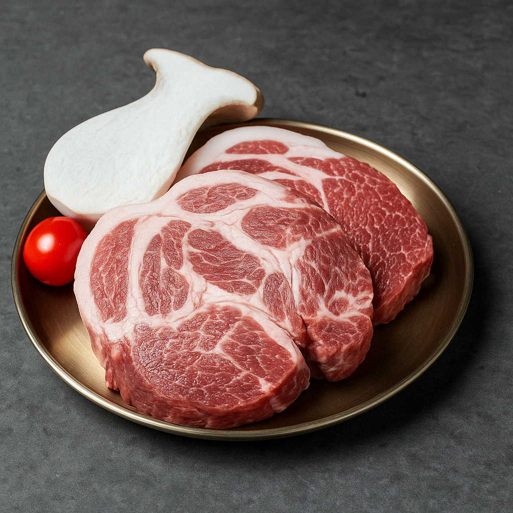목살소금구이및양념구이 (140g)