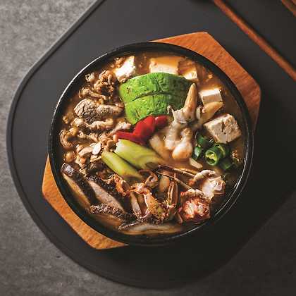 한우꽃게된장찌개