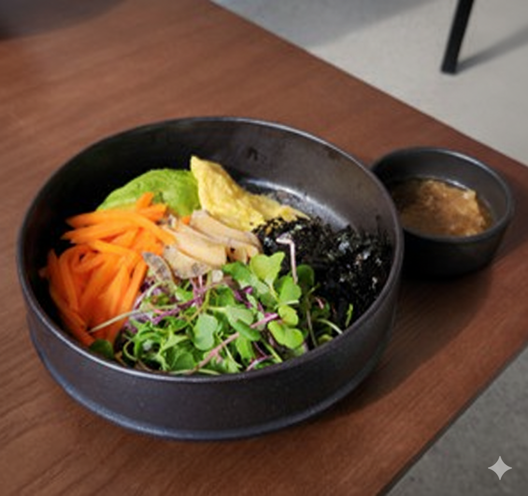 전복 비빔밥