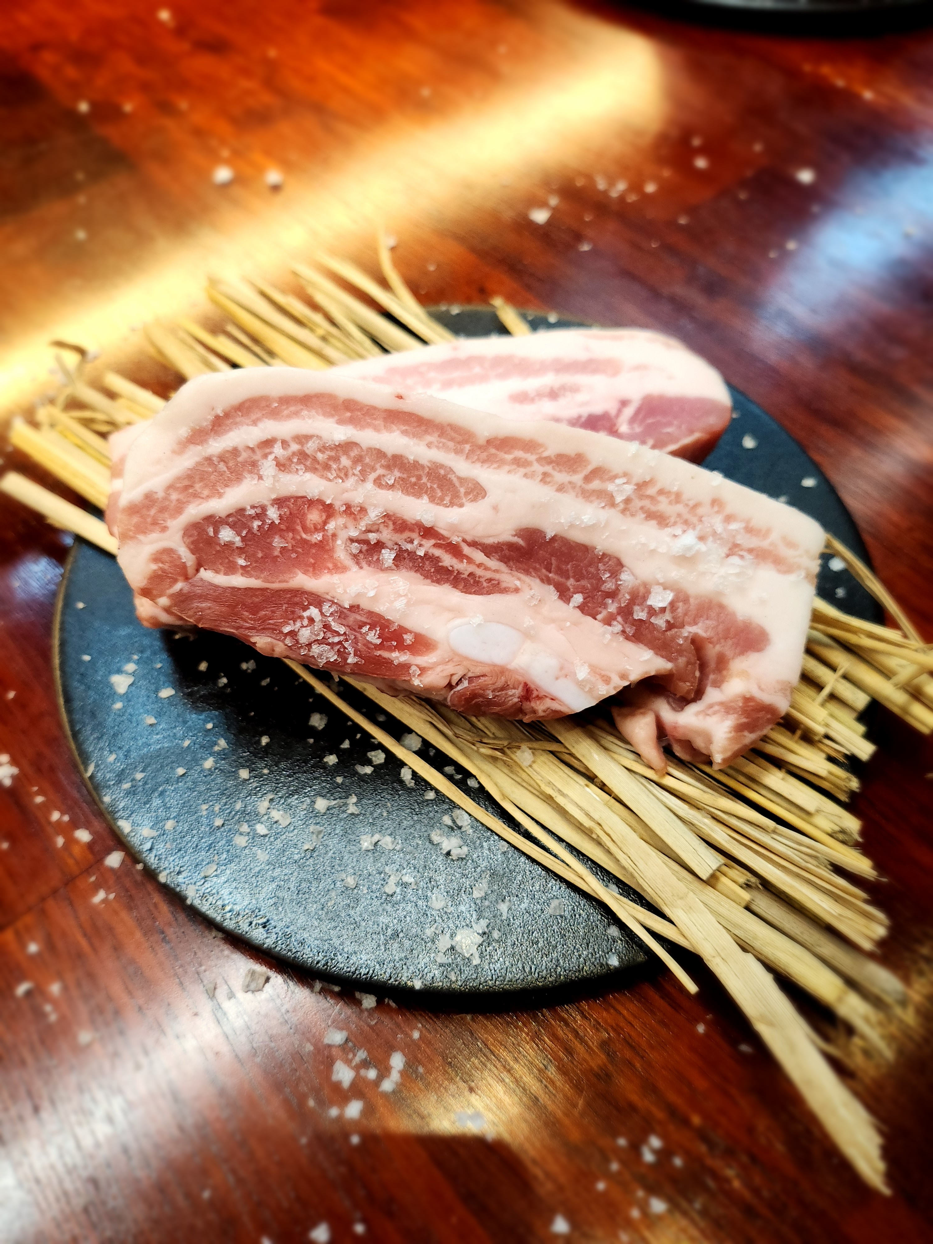 짚불 삼겹살(170g)