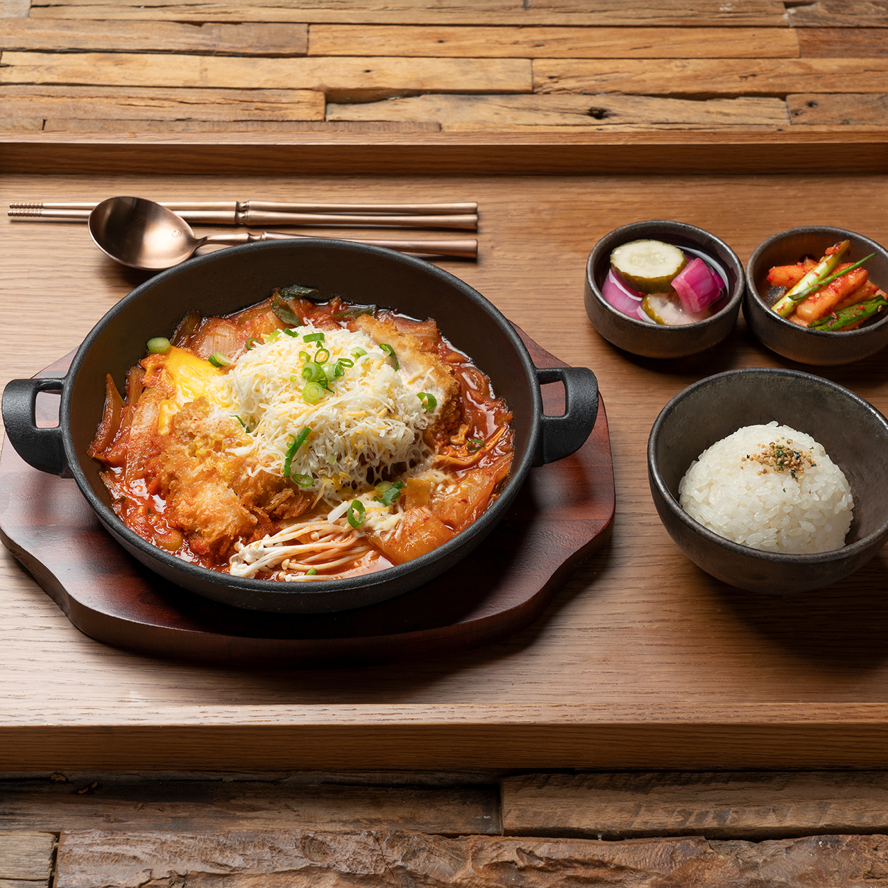 김치치즈카츠나베