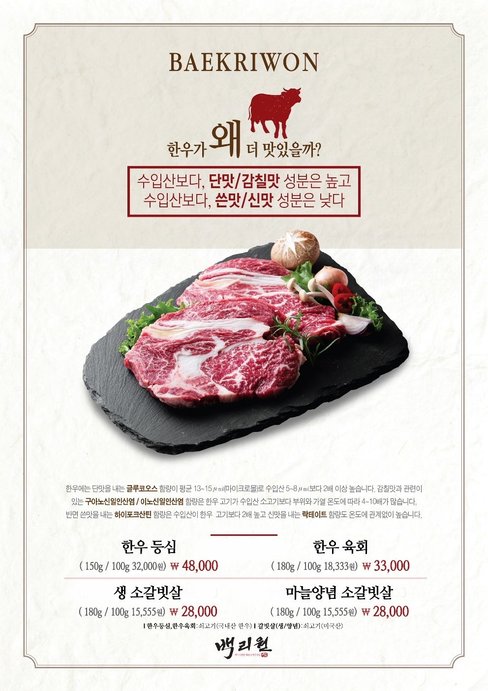 한우등심1++