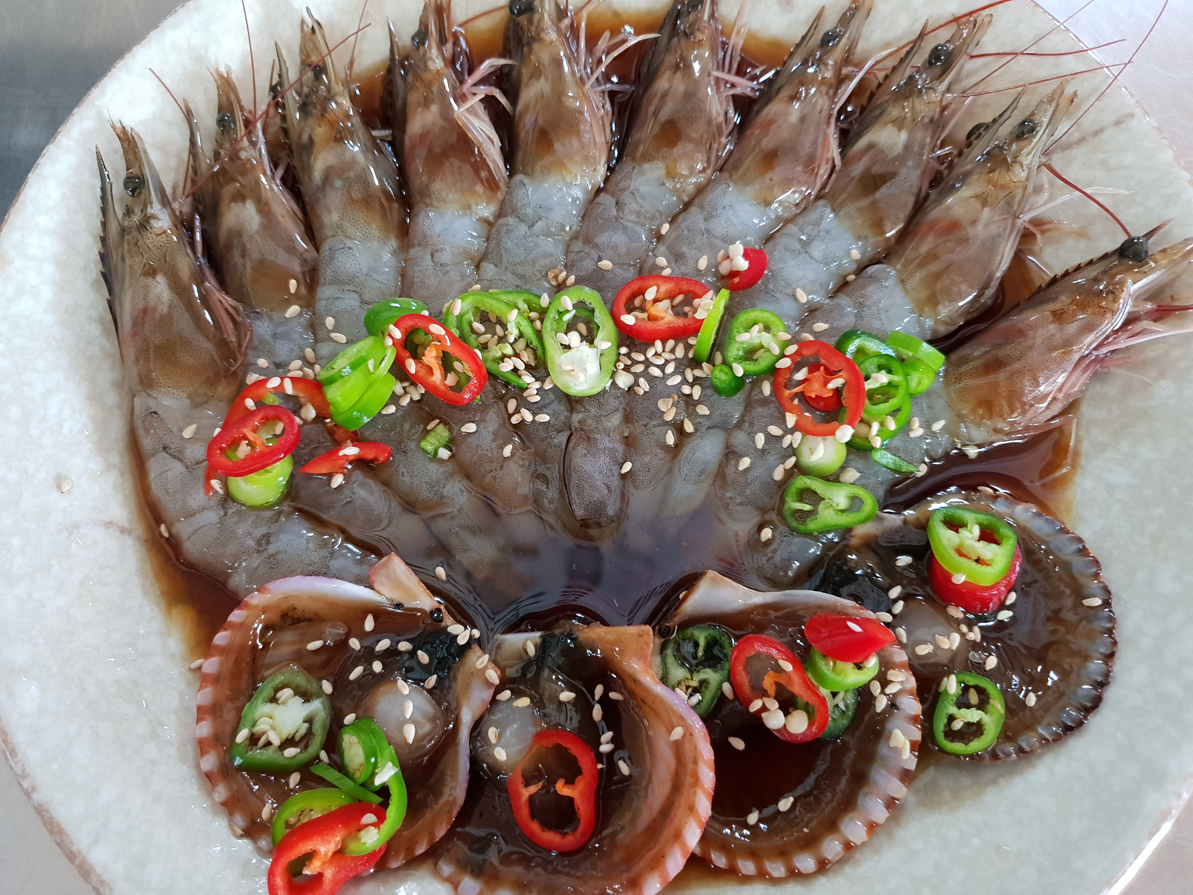 새우장 정식