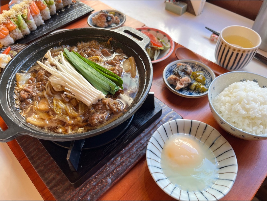 스키야끼 정식 (점심)