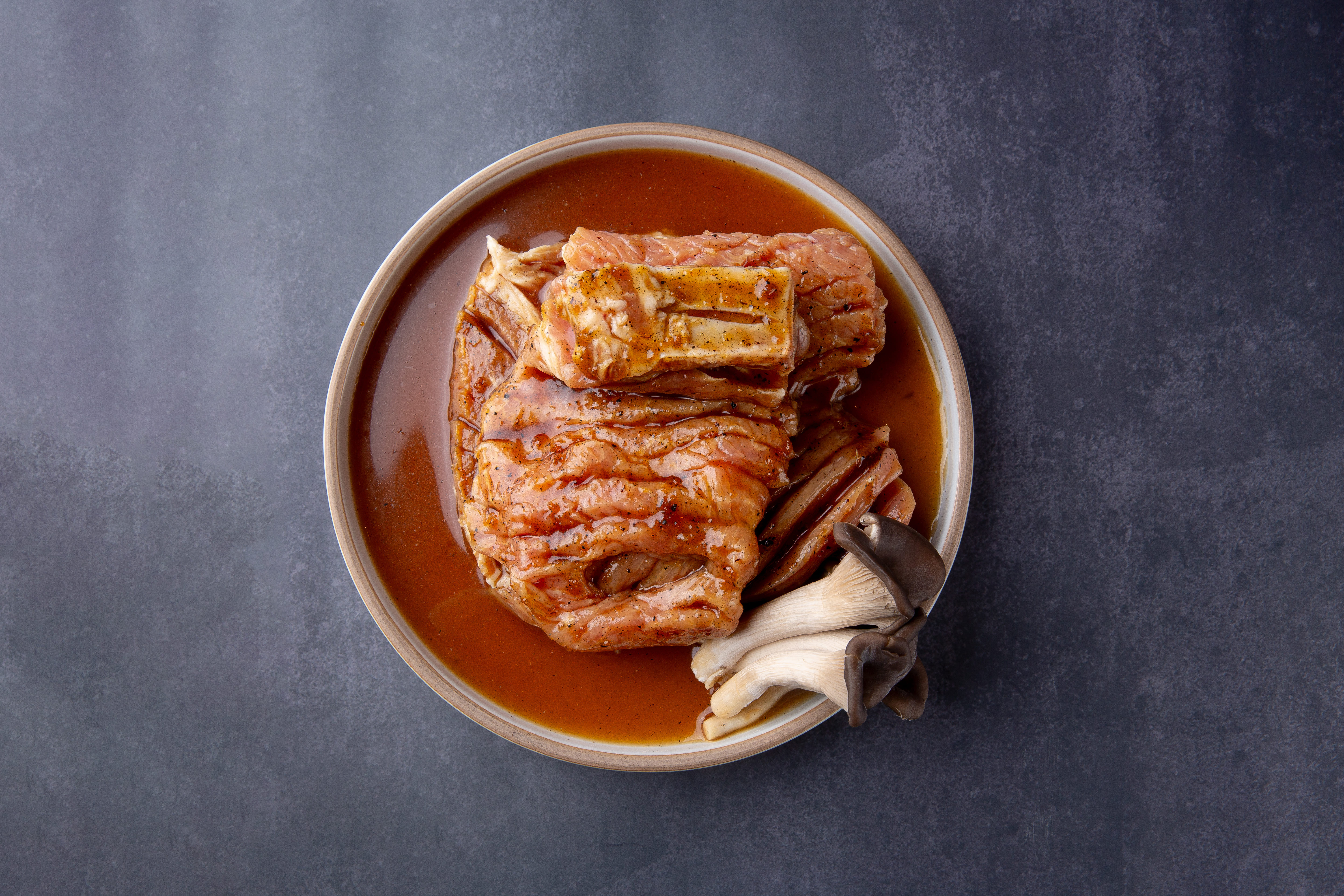 유자숙성 돼지갈비(250g)
