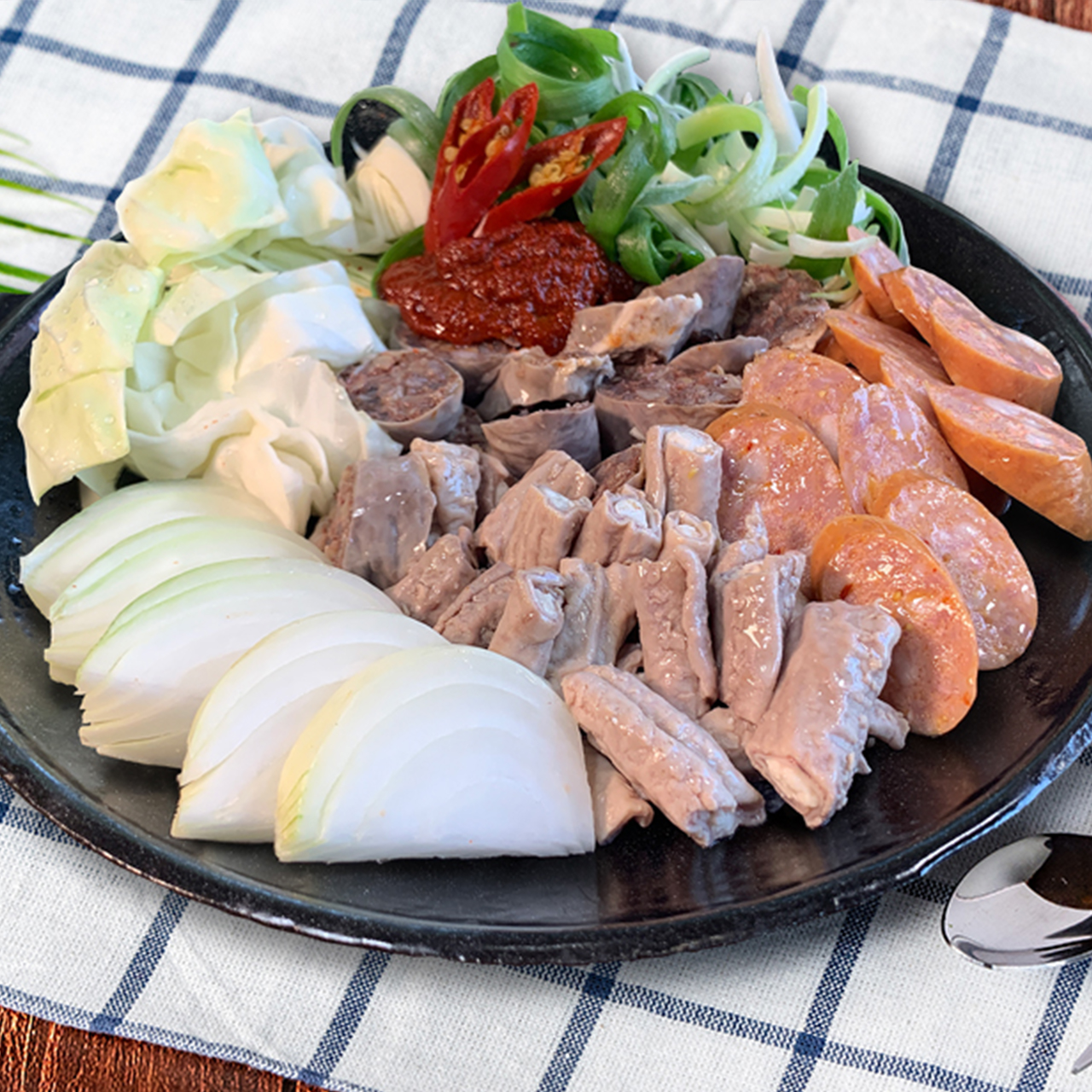 킬바사 순대곱창볶음(2~3인)