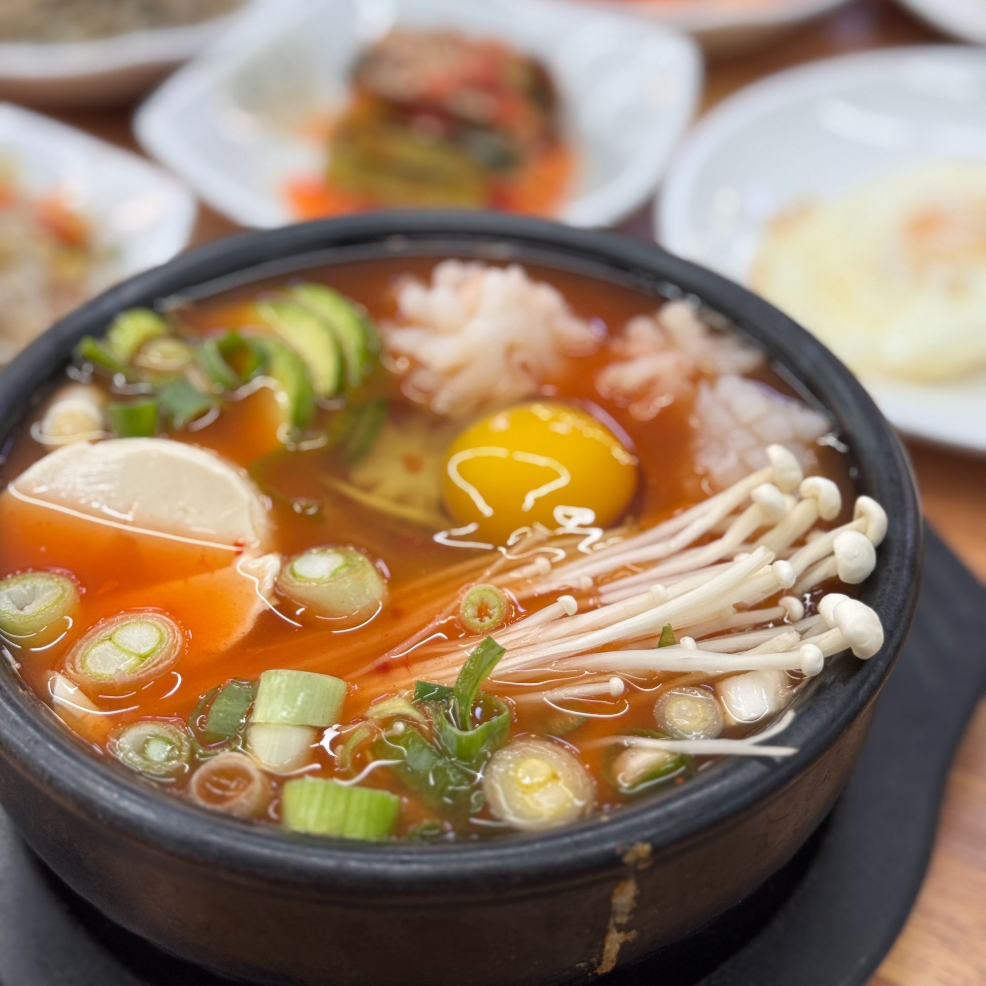 해물순두부백반