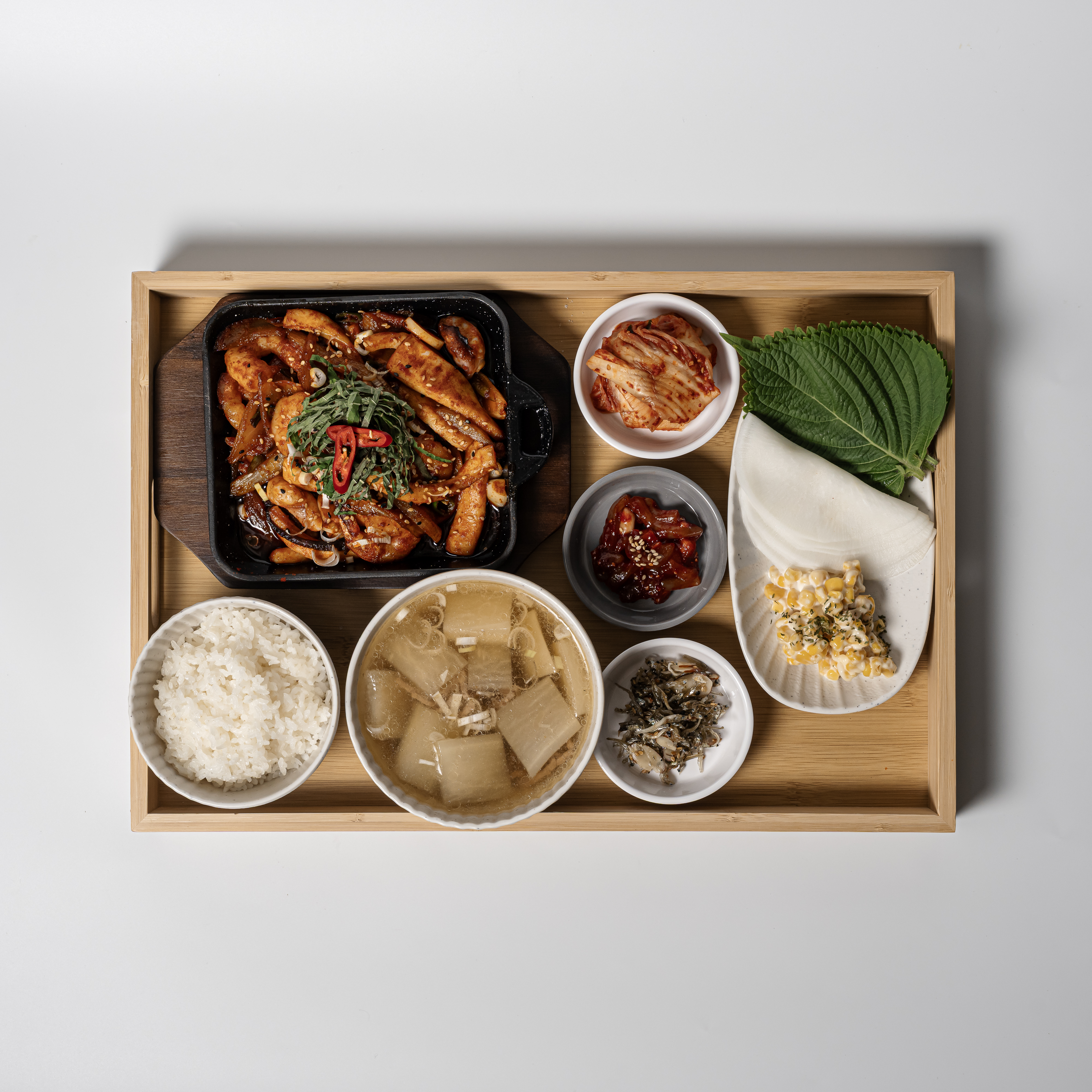 해물볶음 정식