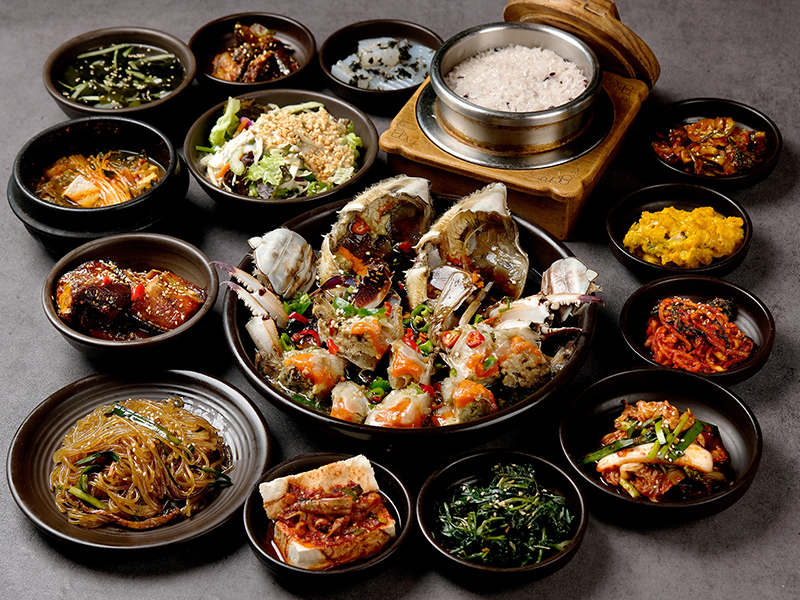 간장게장정식+솥밥(2인분)