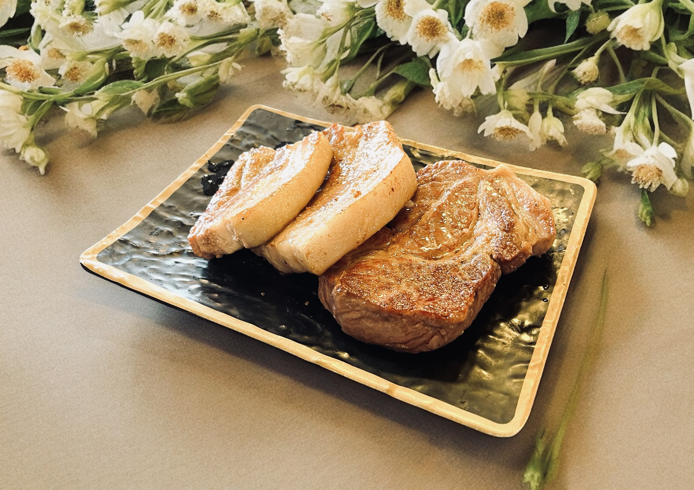 근고기 반반(삼겹300g+목살300g