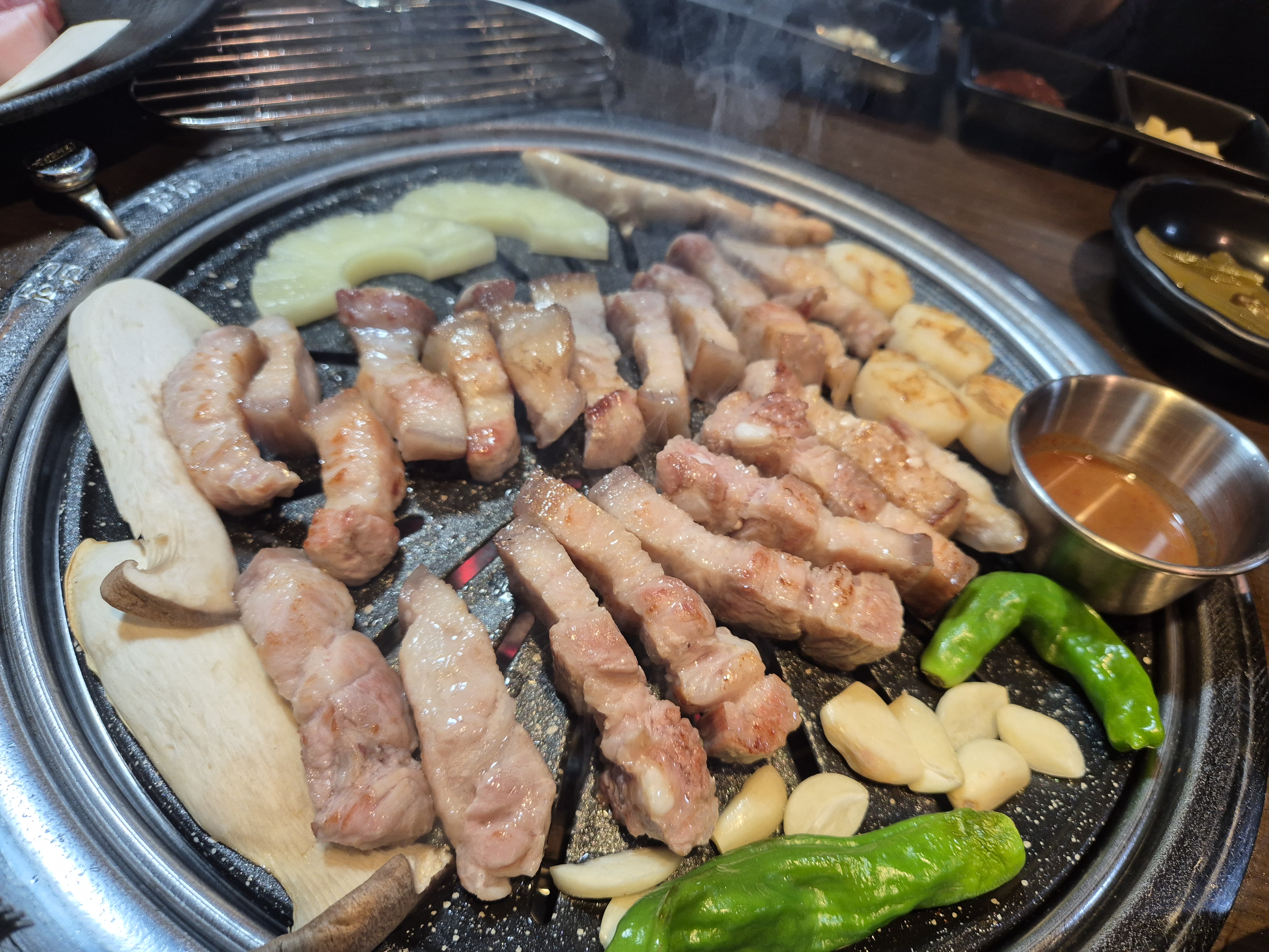 지리산흑돼지오겹살