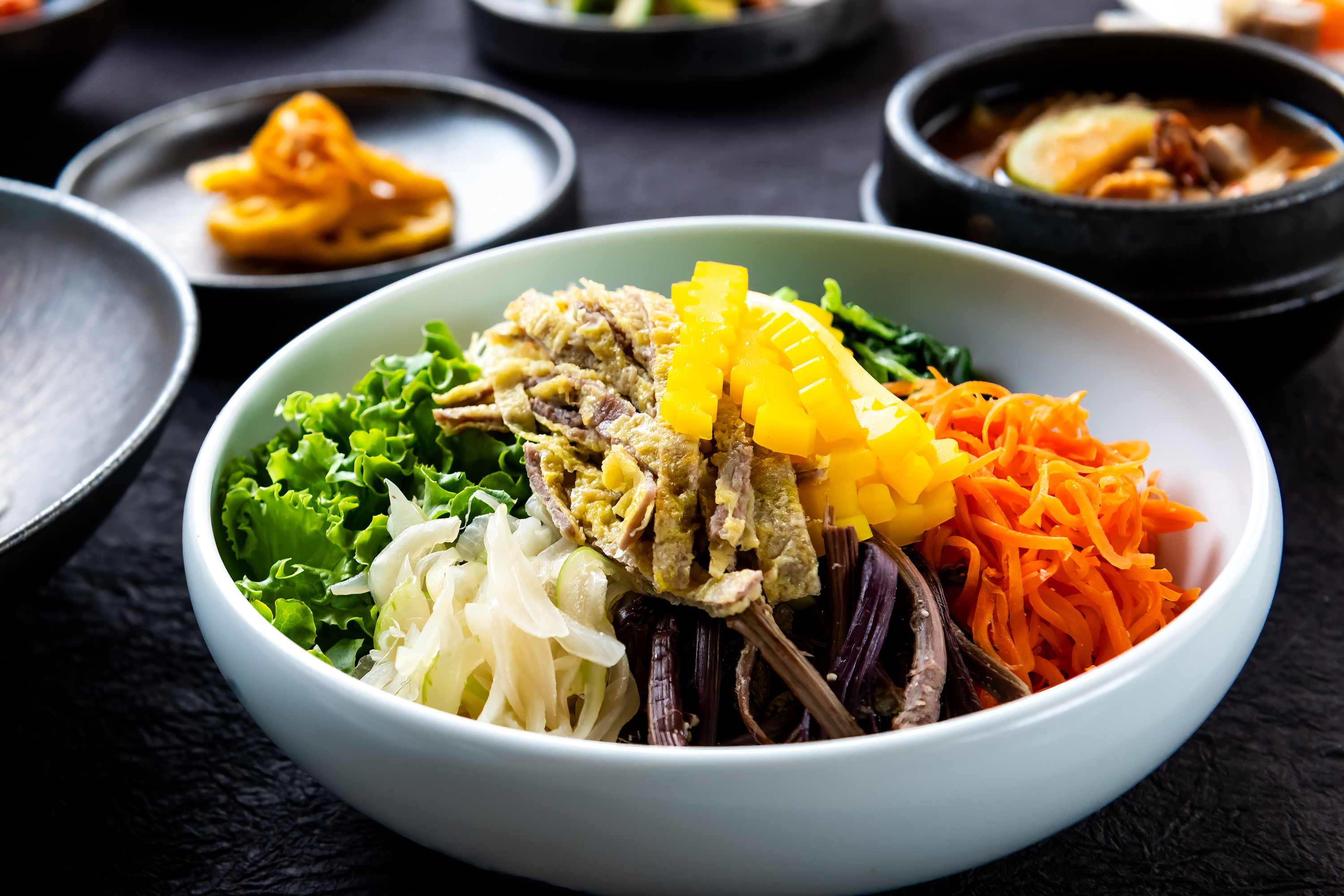 전주 육전 비빔밥 정식