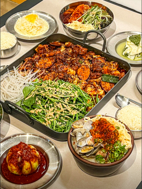 한방 매콤 닭갈비