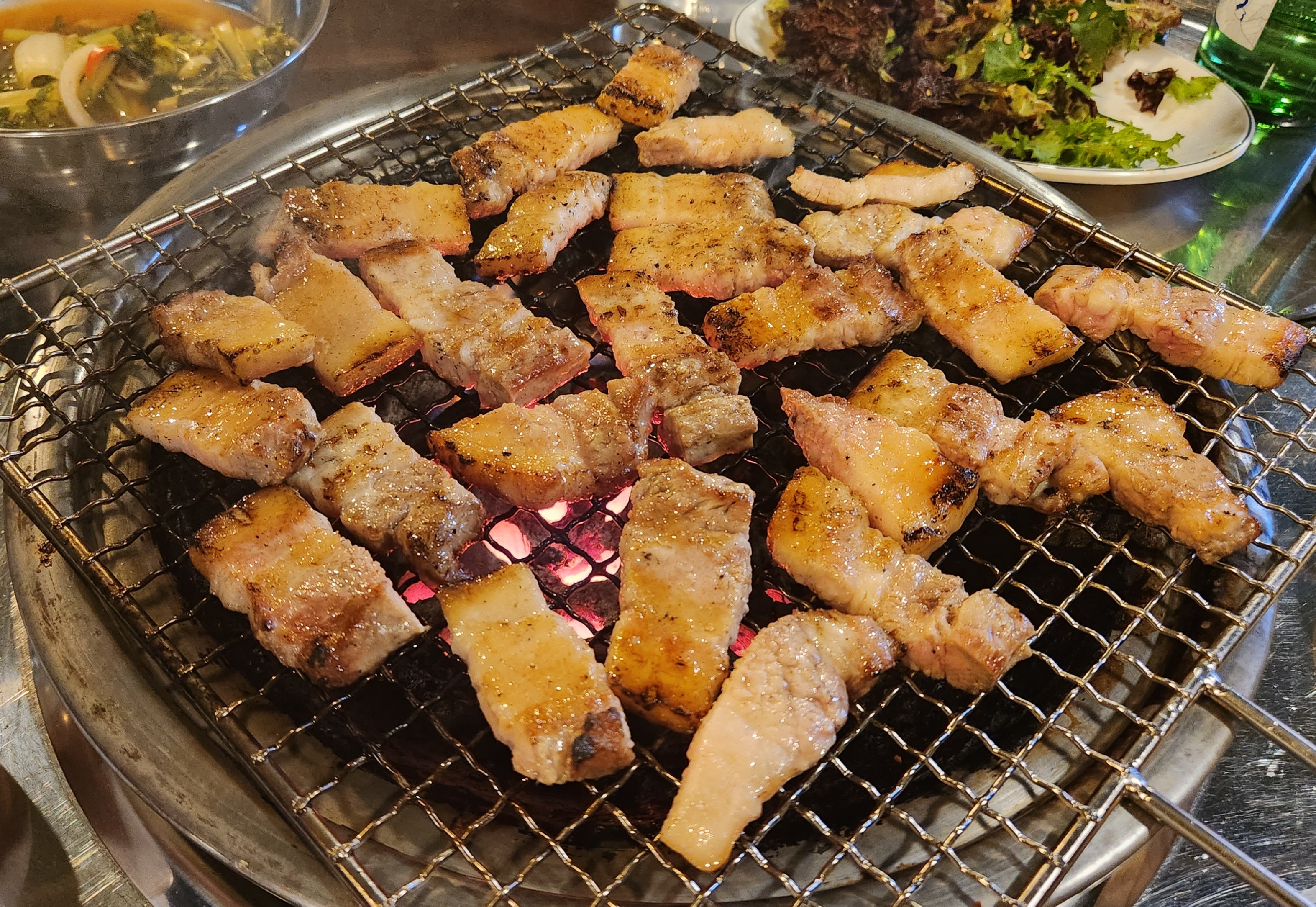 초벌삼겹살