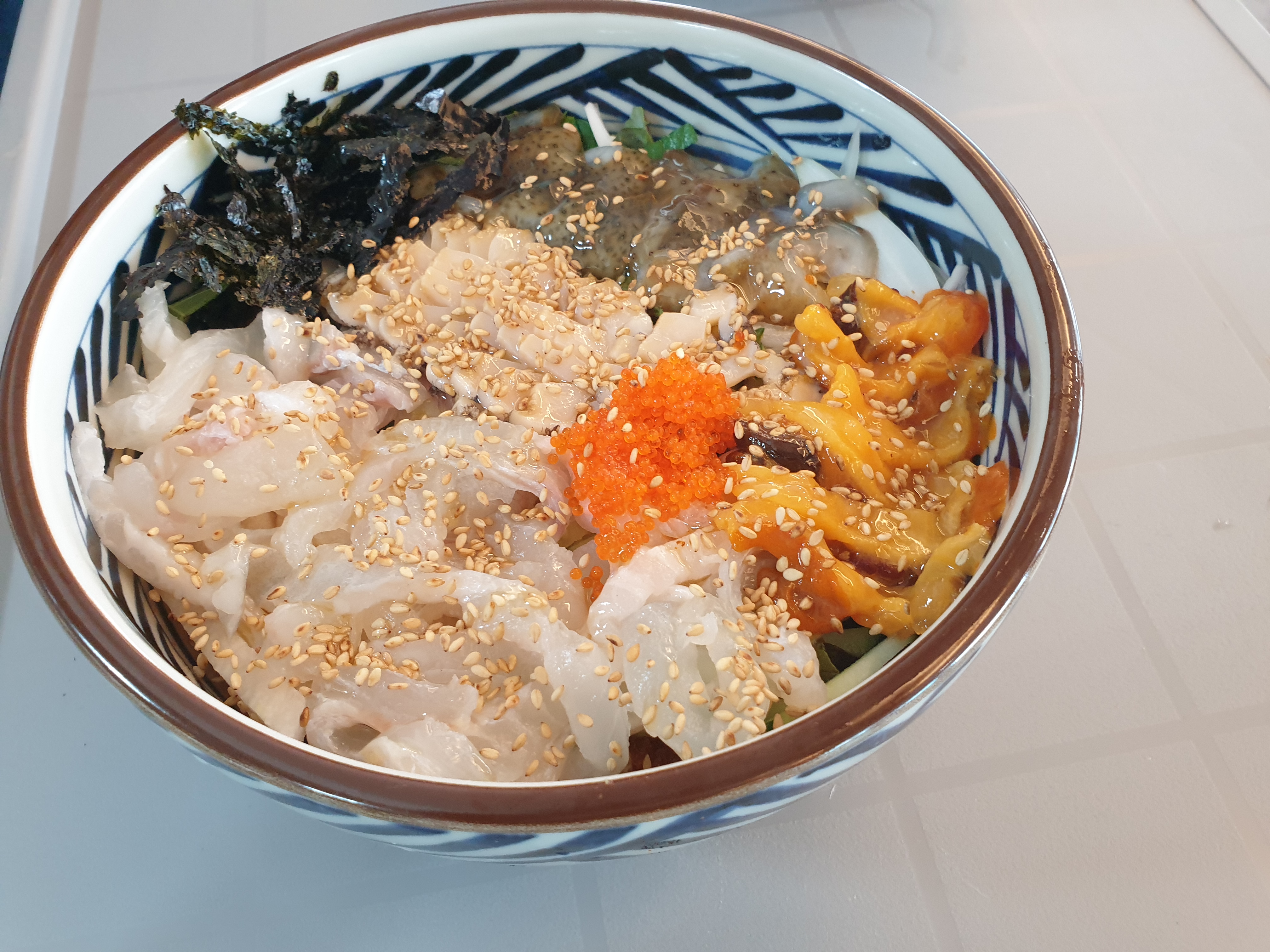 모듬물회