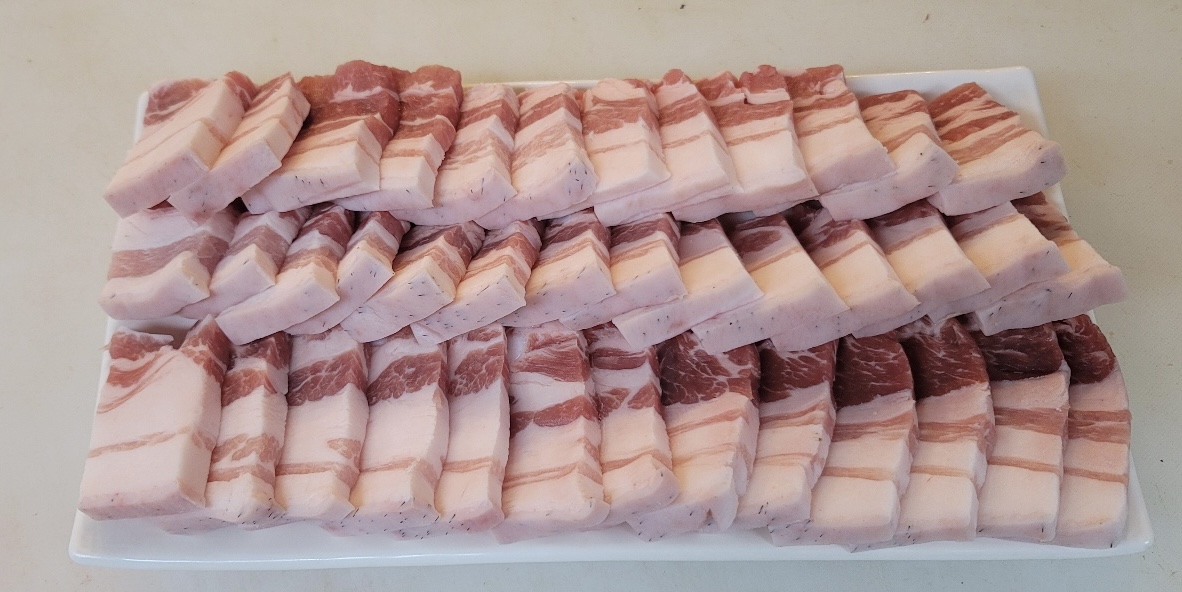 흑돼지삼겹살(150g)