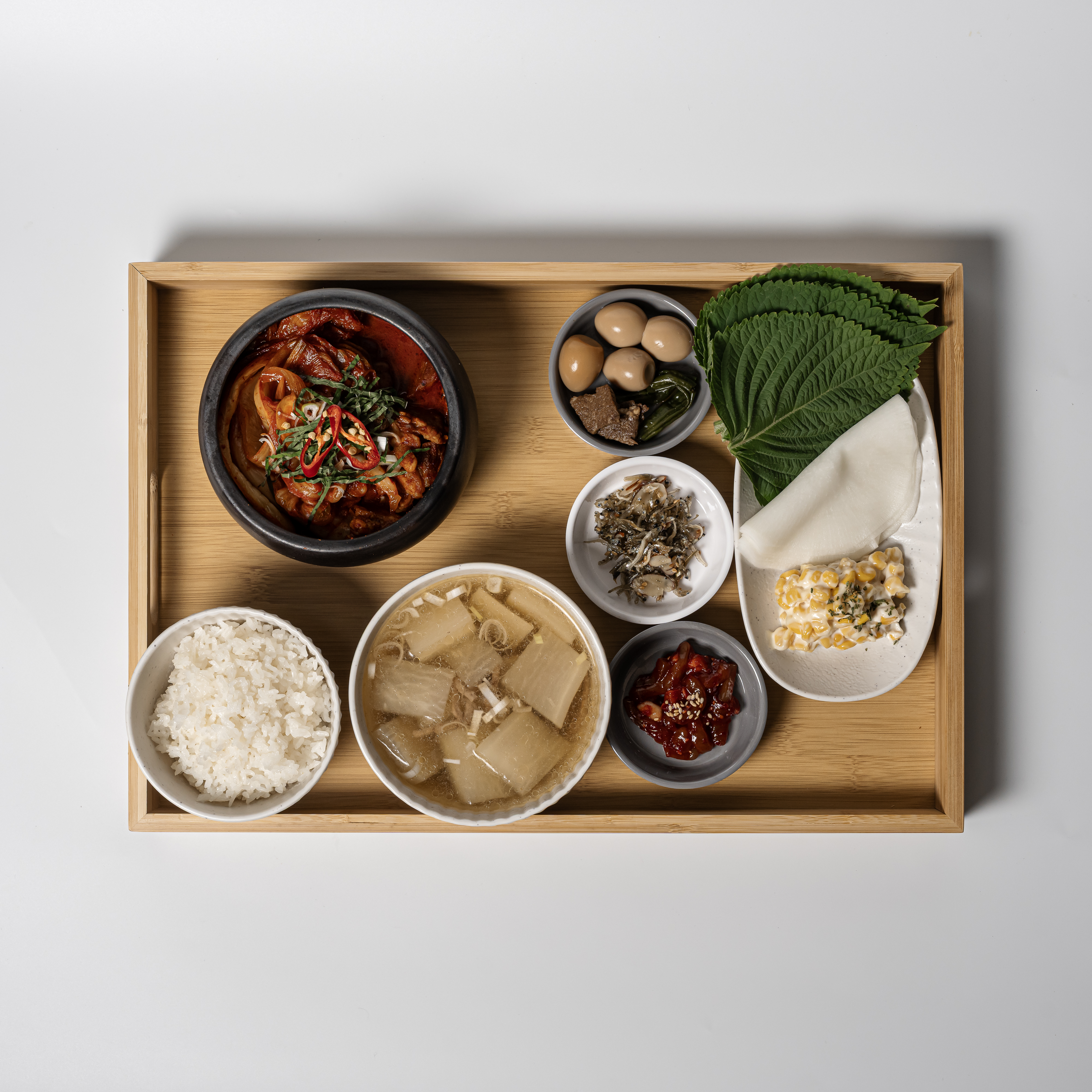 매운 갈비 김치찜 정식