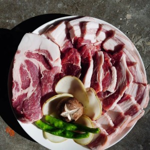 흑돼지 한판(500g, 2인)