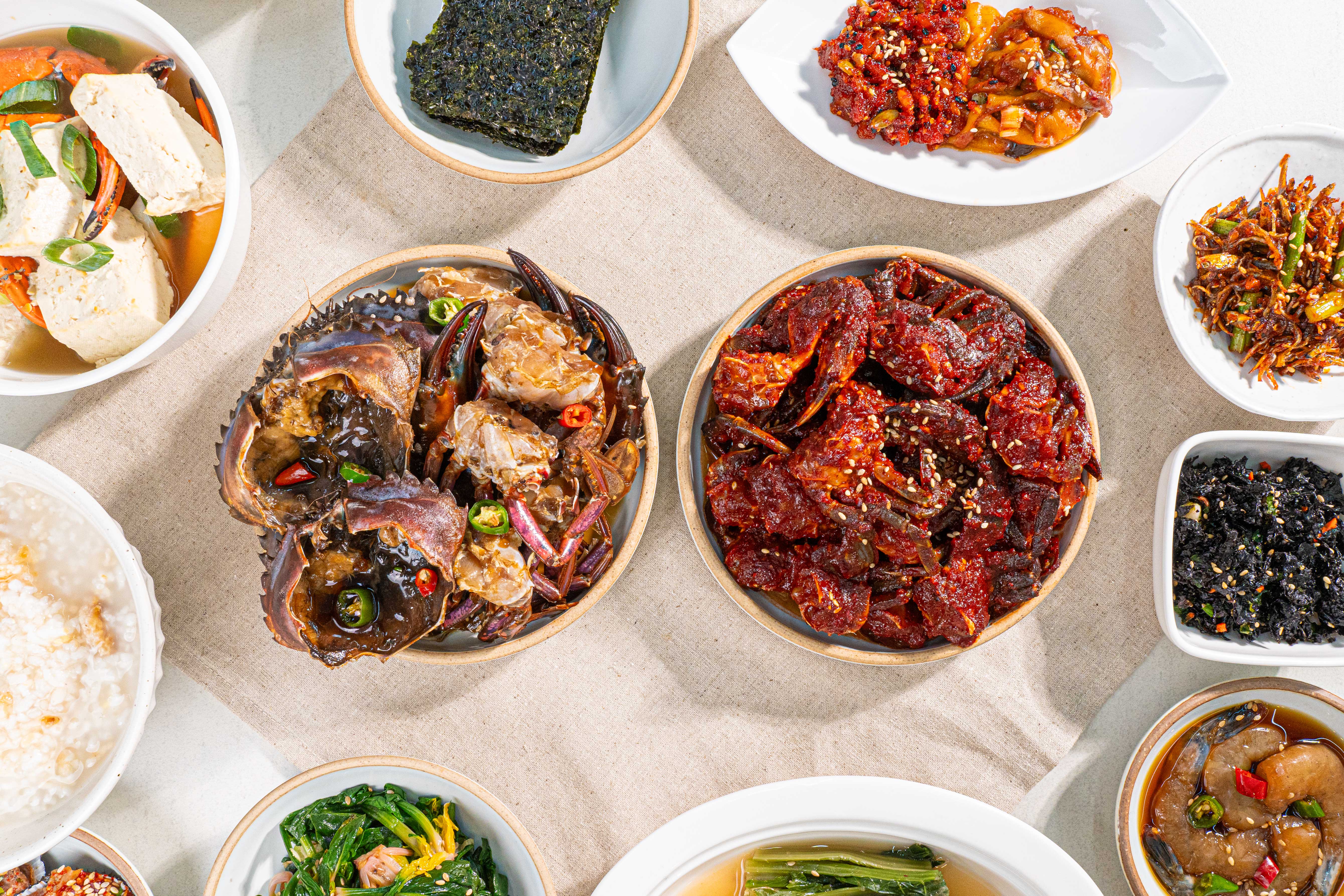 돌게장정식