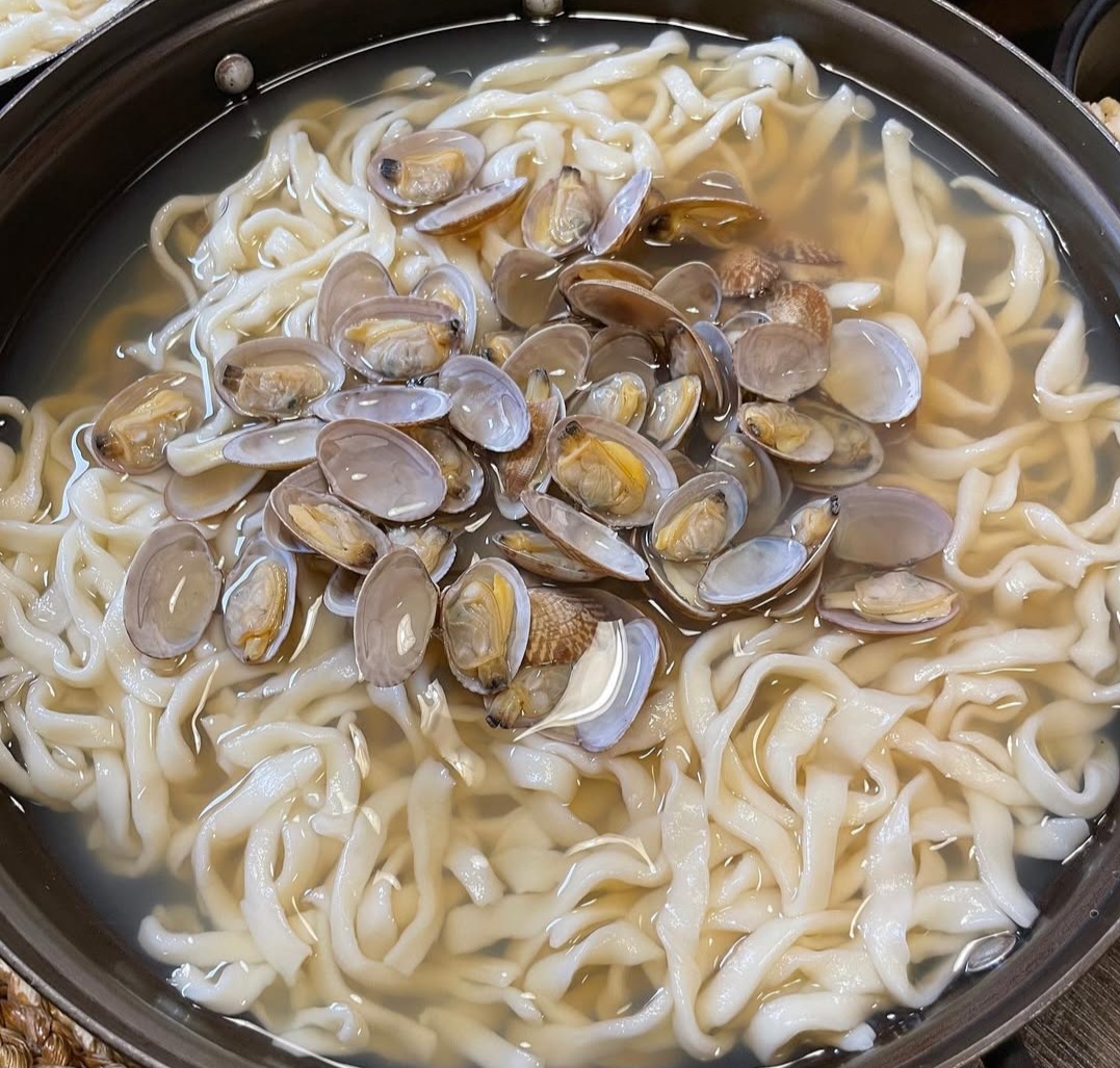바지락칼국수