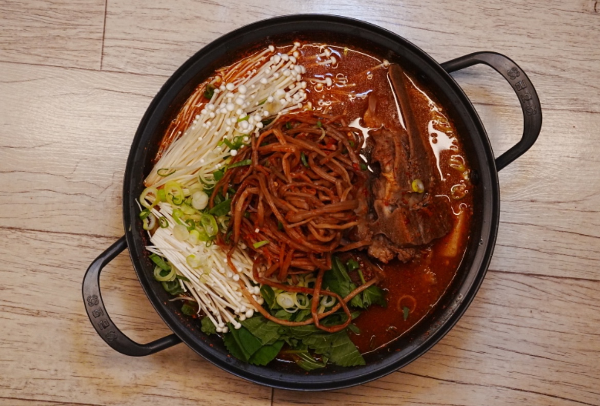 고구마순 감자탕 (소)