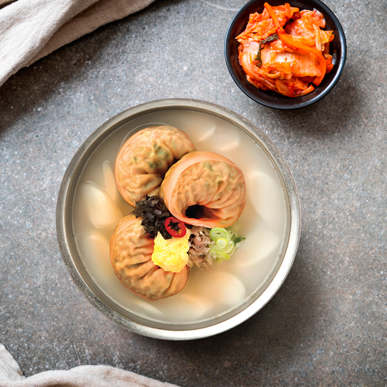 김치만두설렁탕
