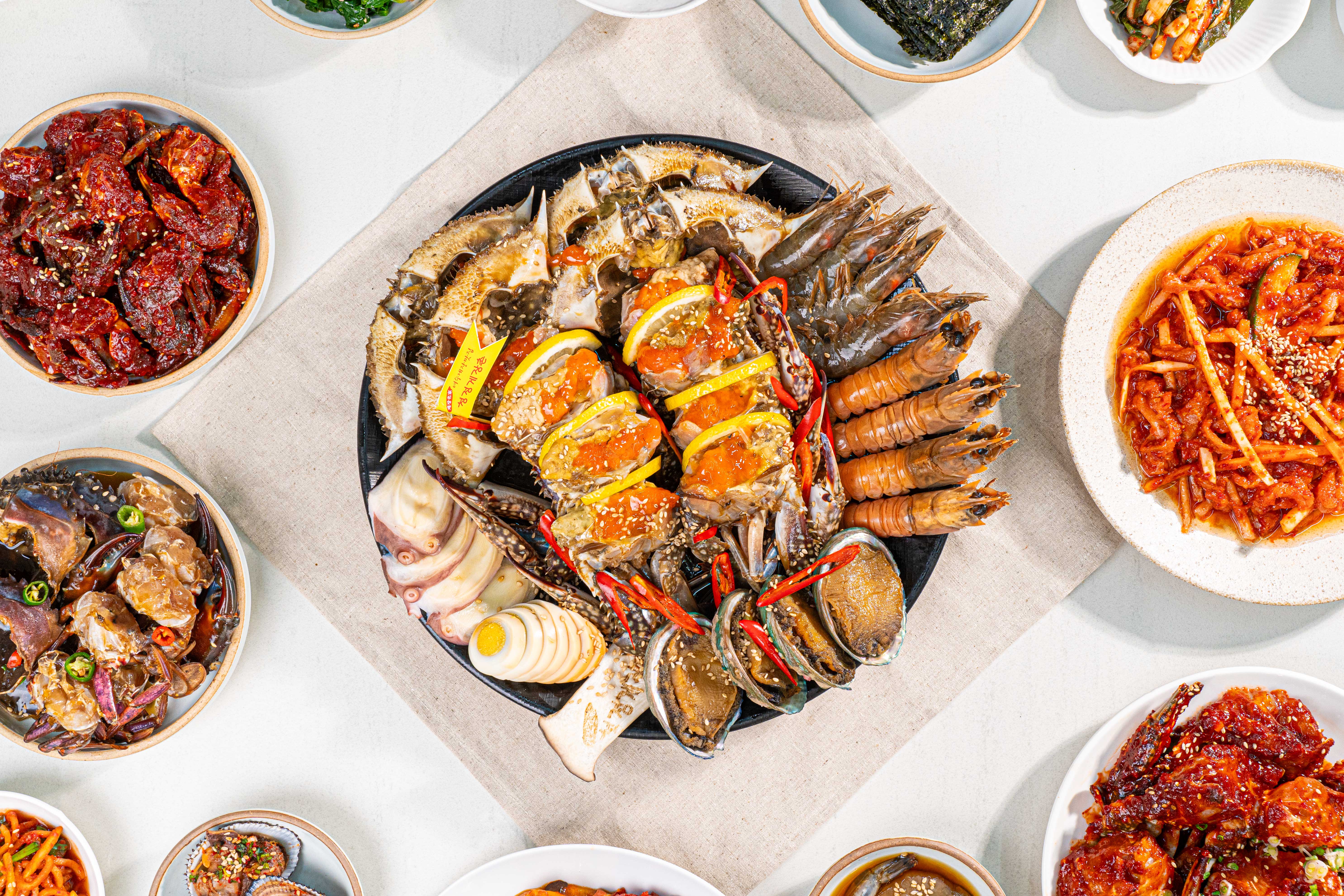 모둠꽃게장정식 (1인분)