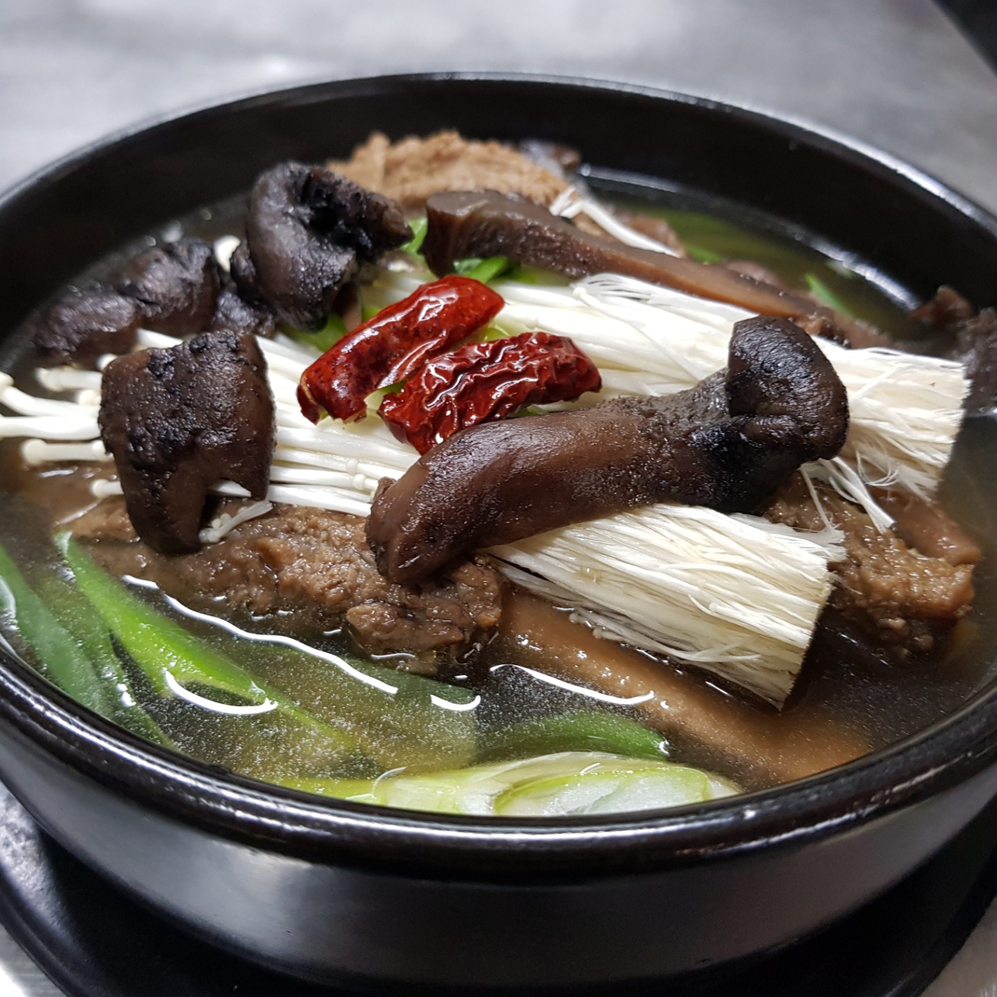 능이갈비탕