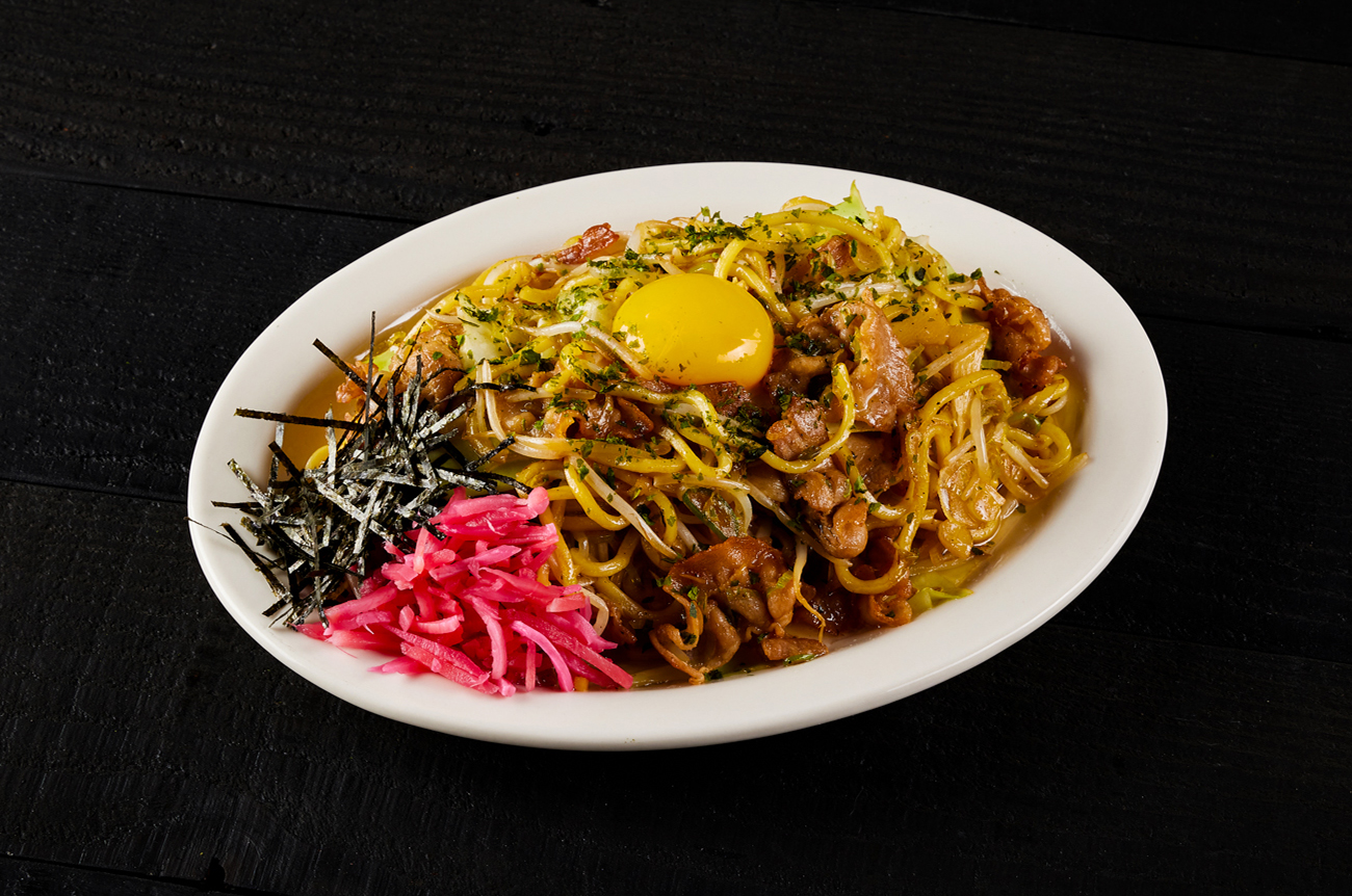 소유(간장) 야끼소바