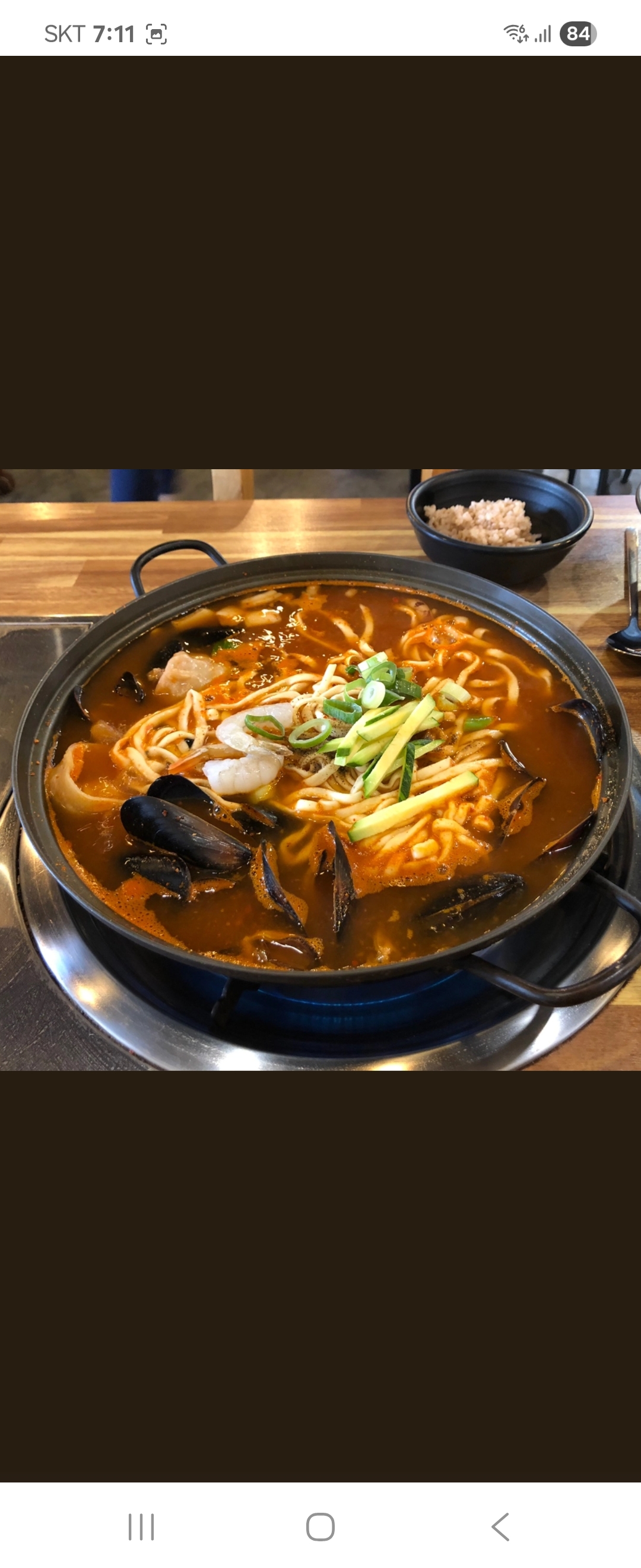 해물칼국수