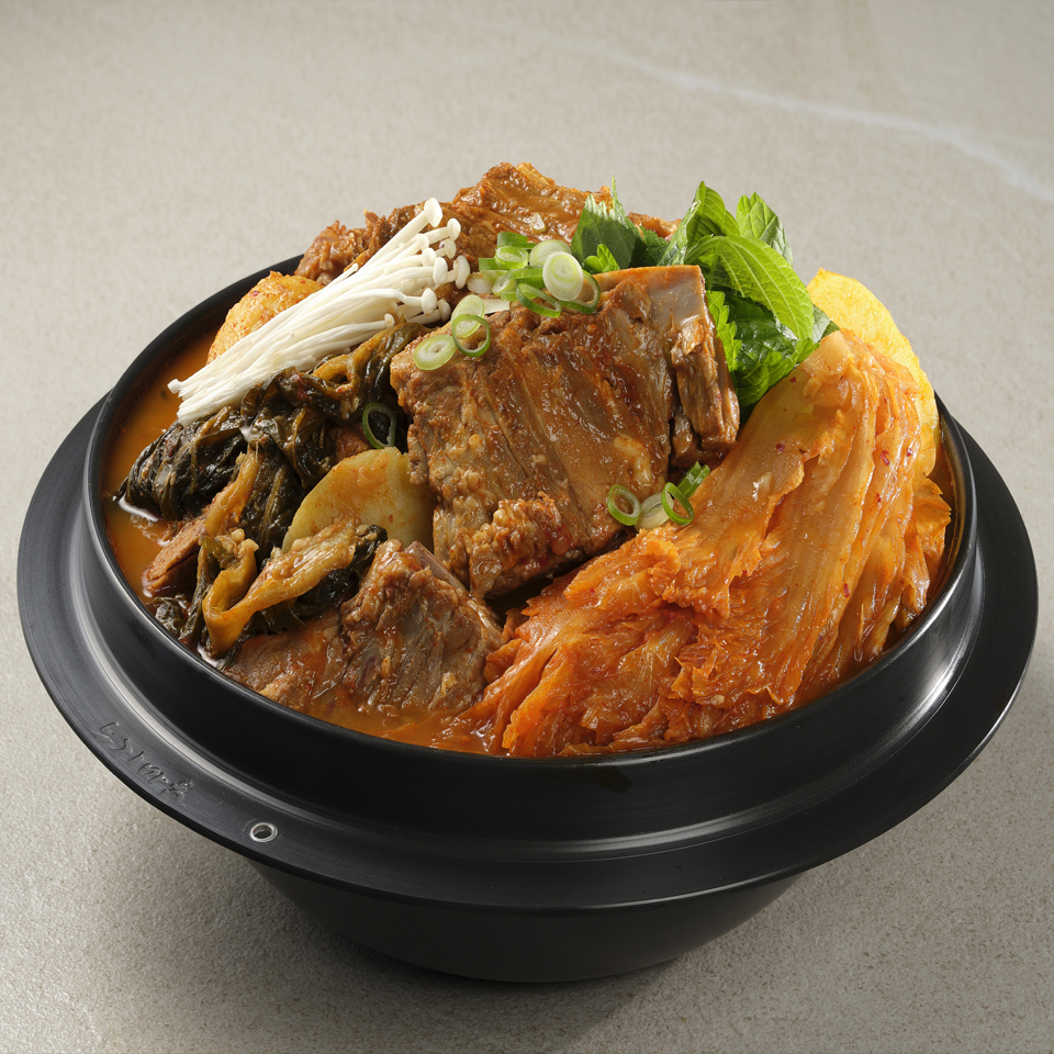 묵은지뼈해장국
