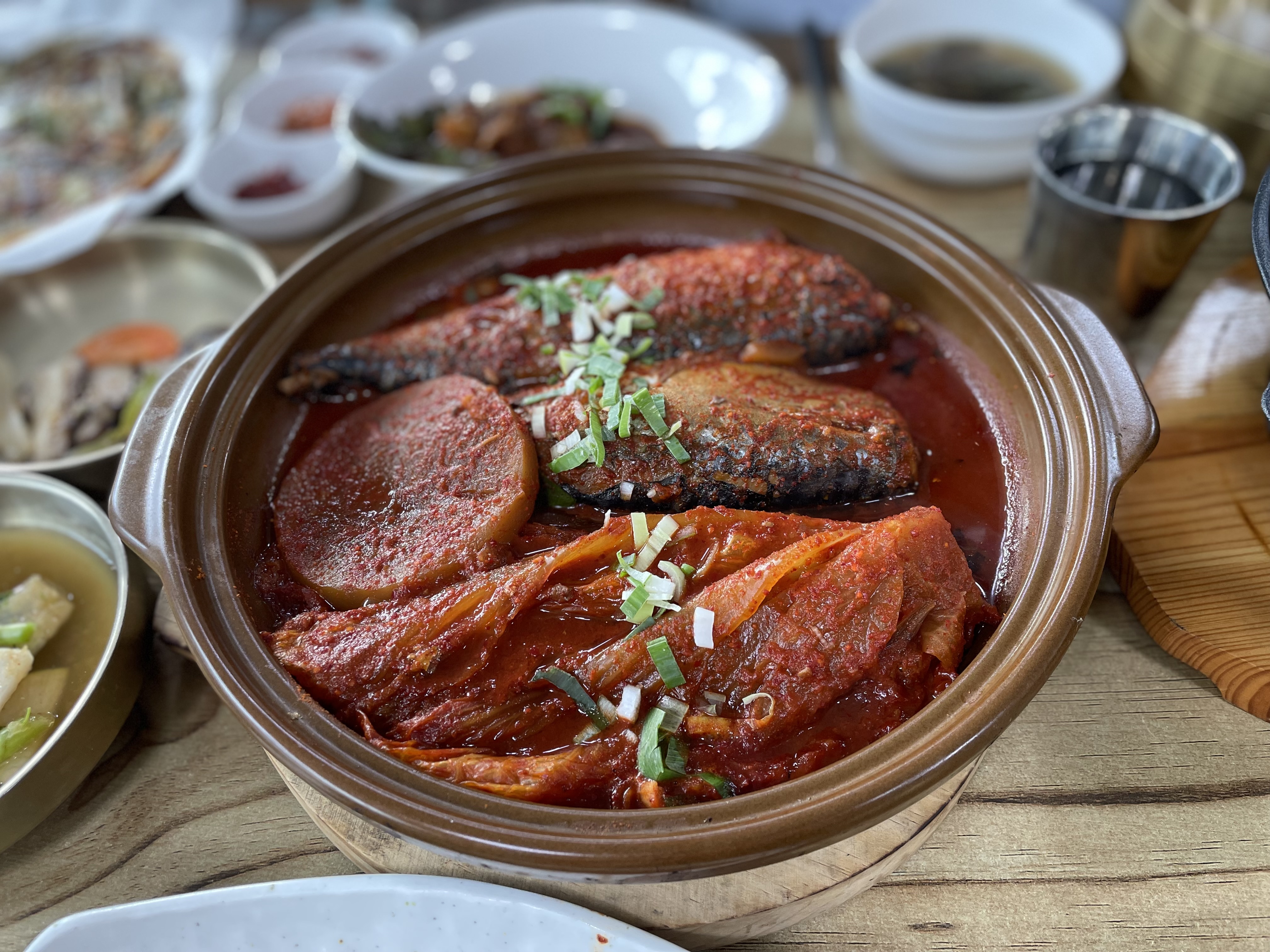 묵은지 고등어 쌈밥(1인분)