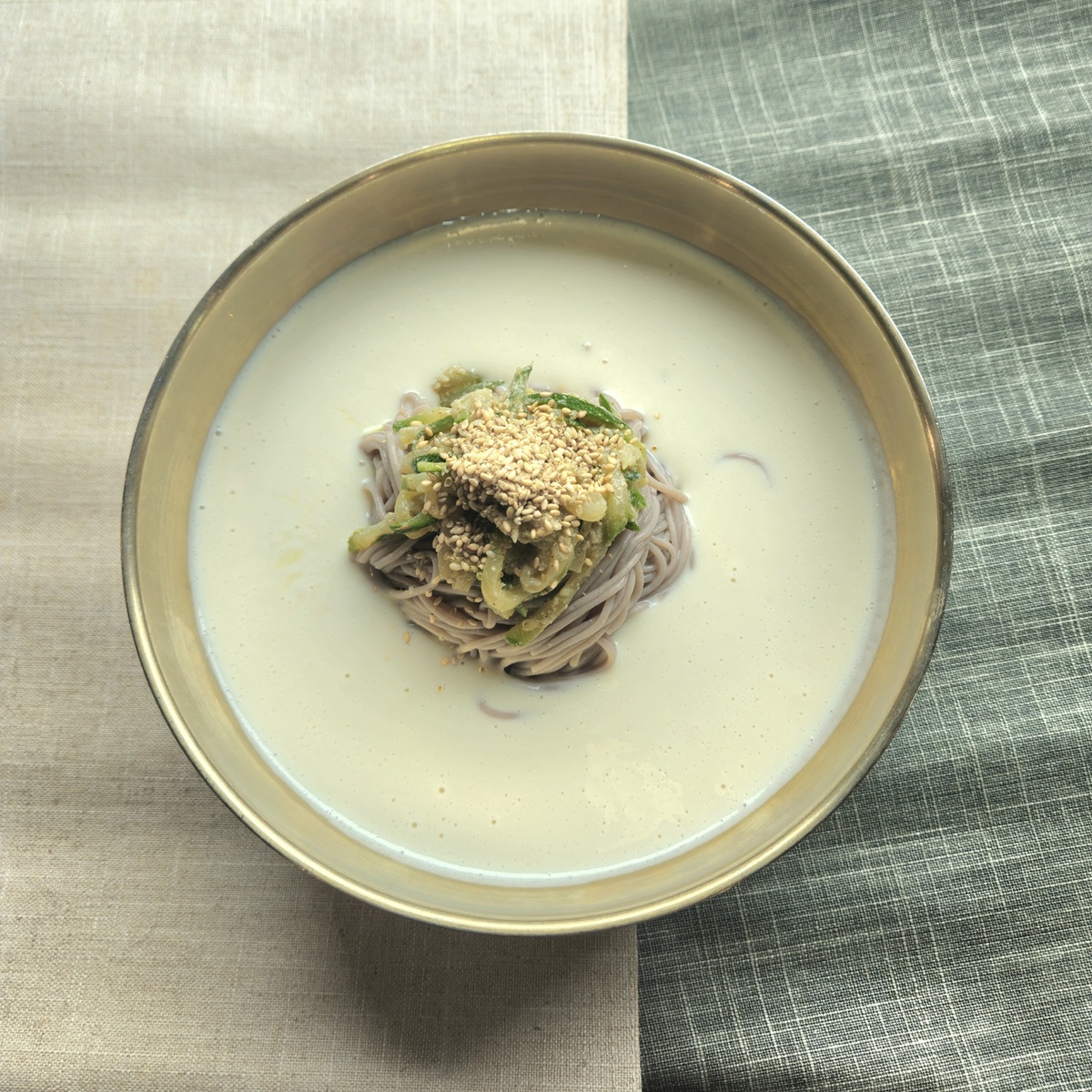 100%메밀 국산콩국수