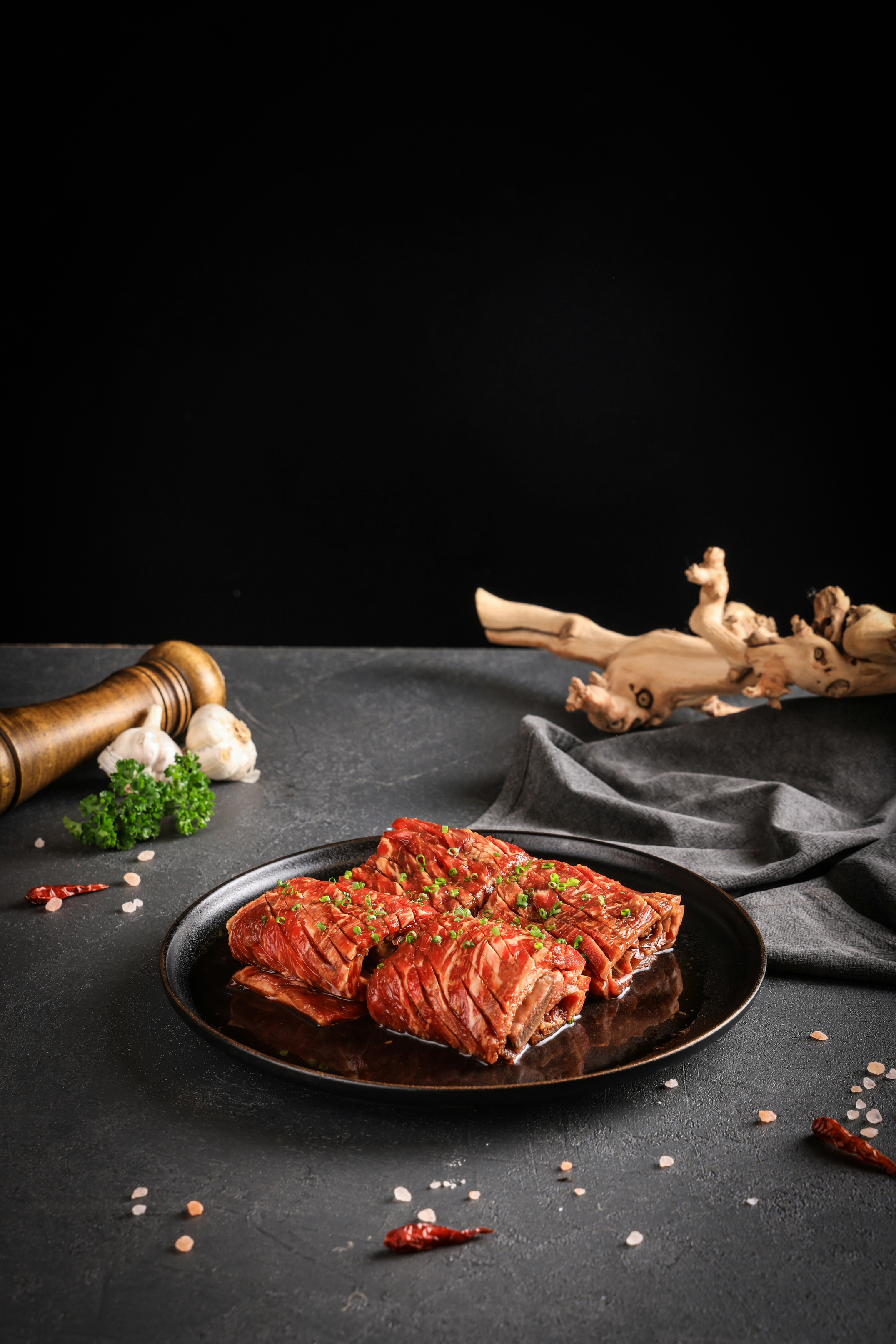 양념소갈비 500g
