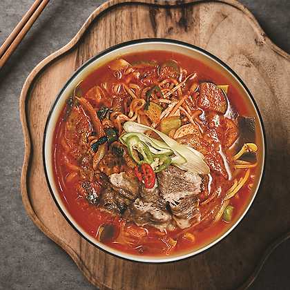 한우차돌짬뽕라면