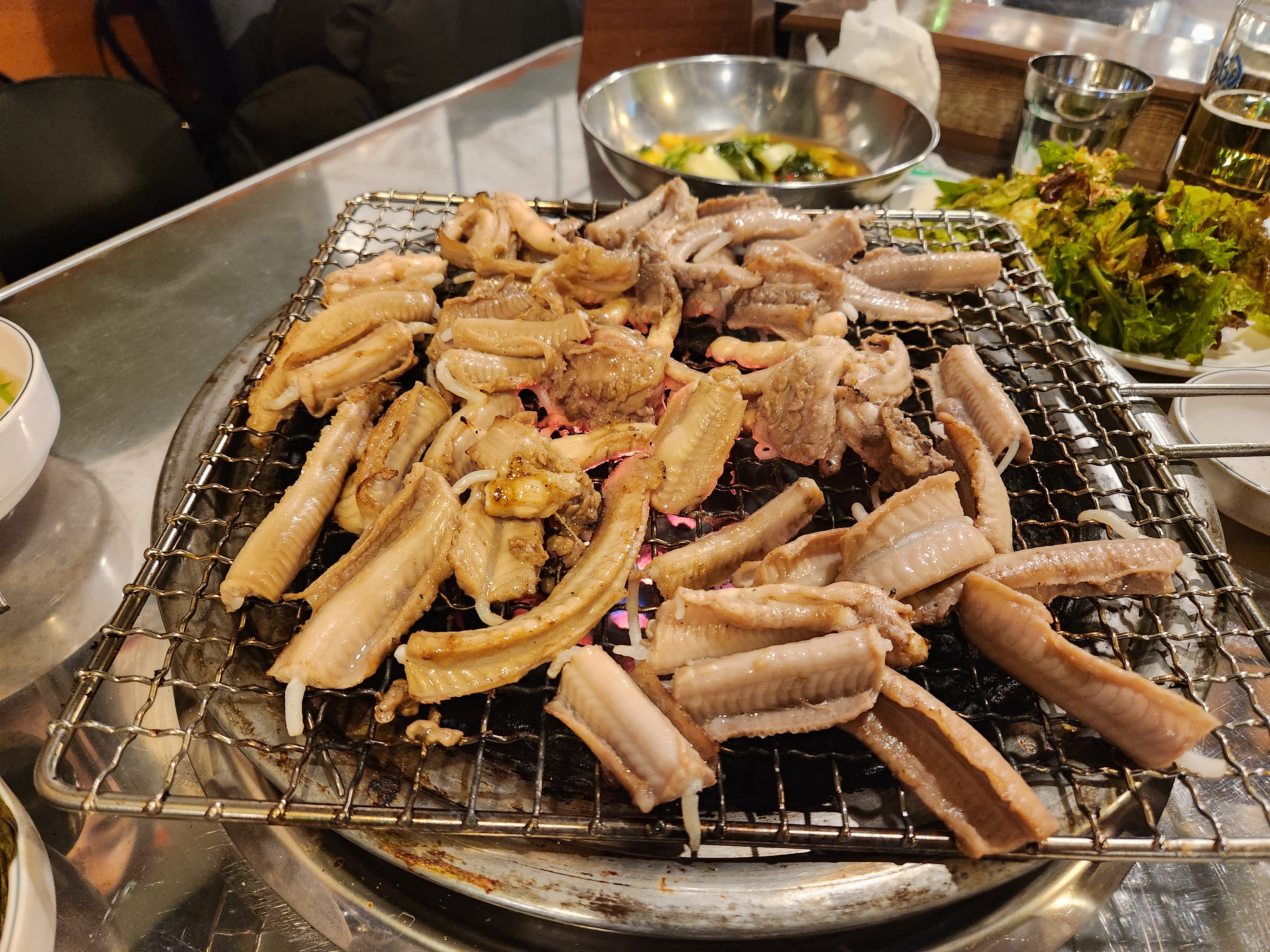 꼼장어 소금구이