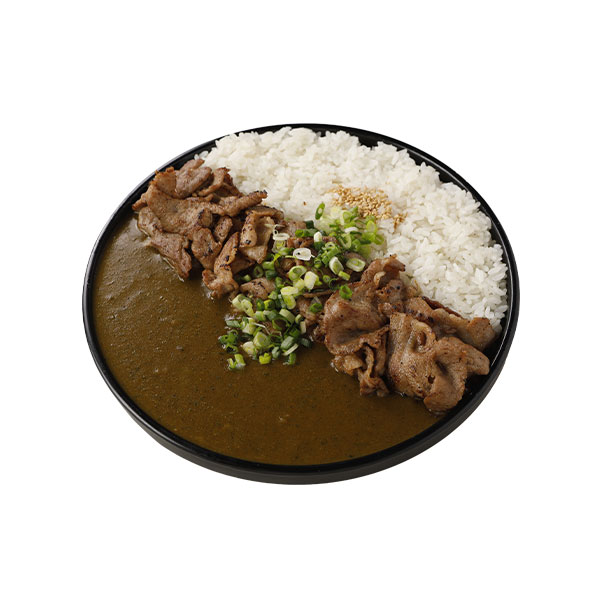 포크 바질커리 덮밥