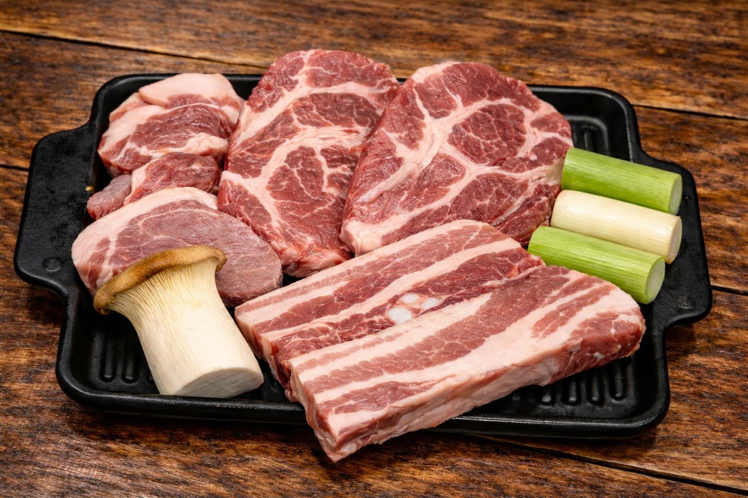 숙성돼지큰모둠 900g(4~5인)