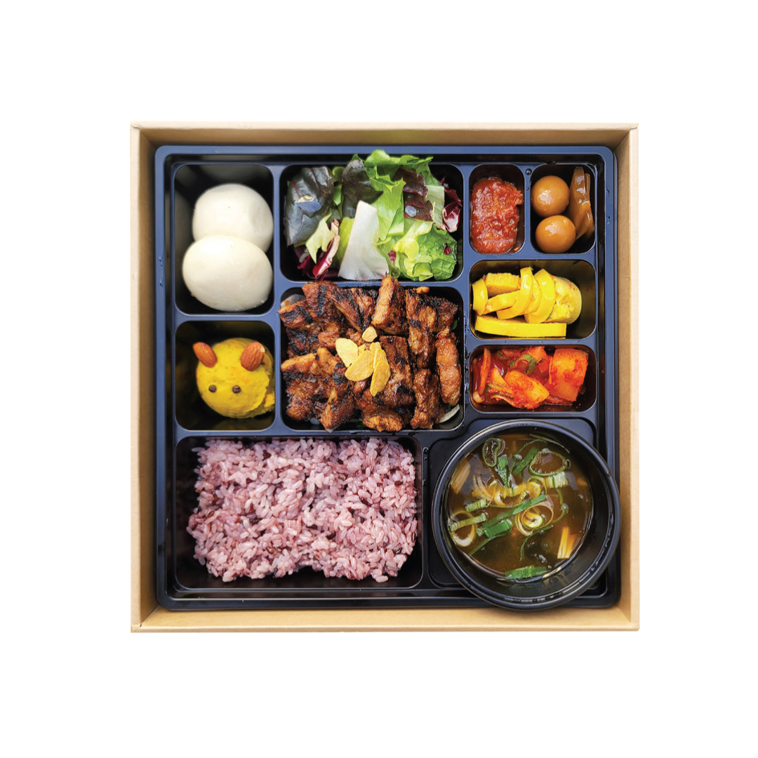 단체/포장, 돼지 돌판구이 도시락