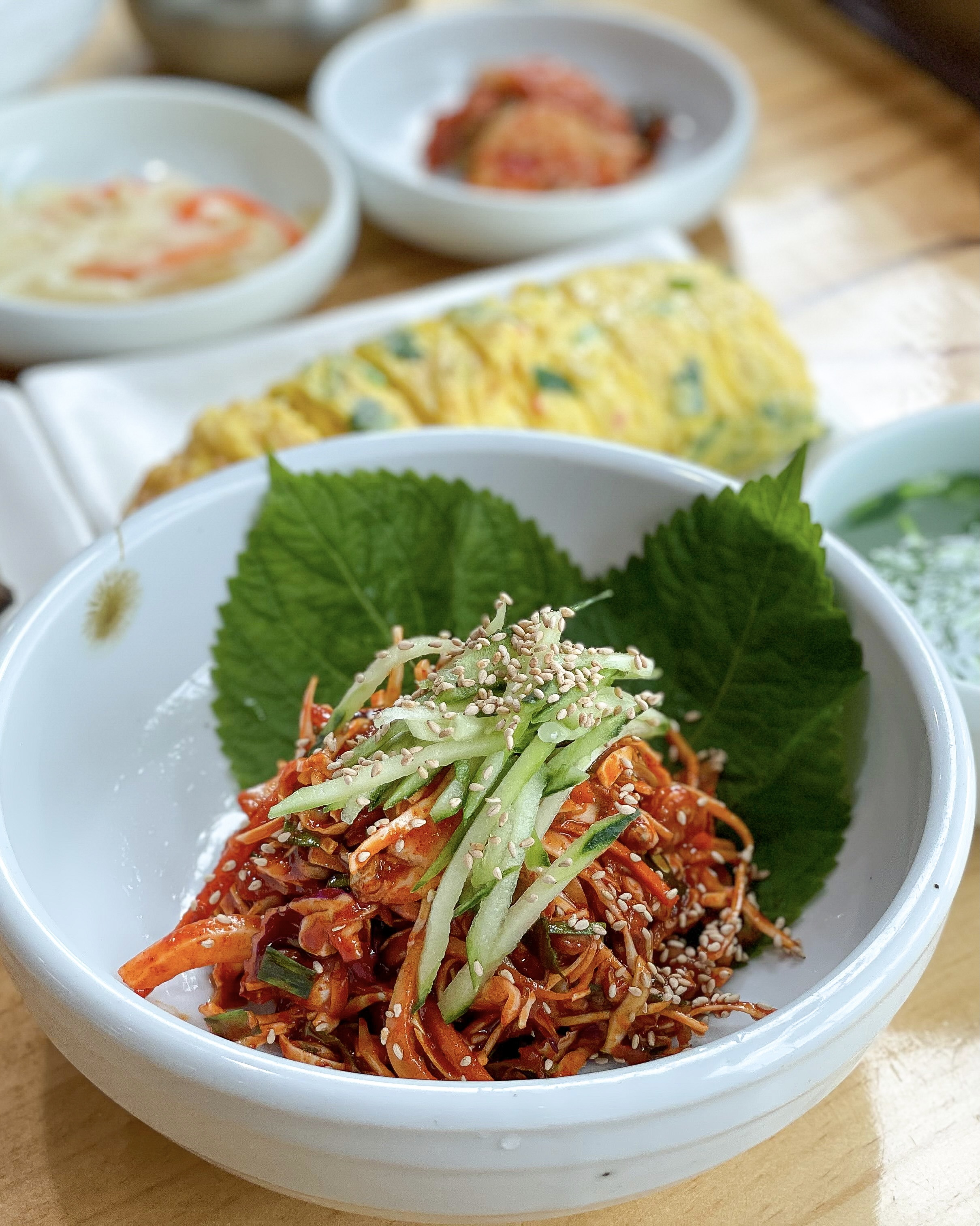 재첩덮밥정식