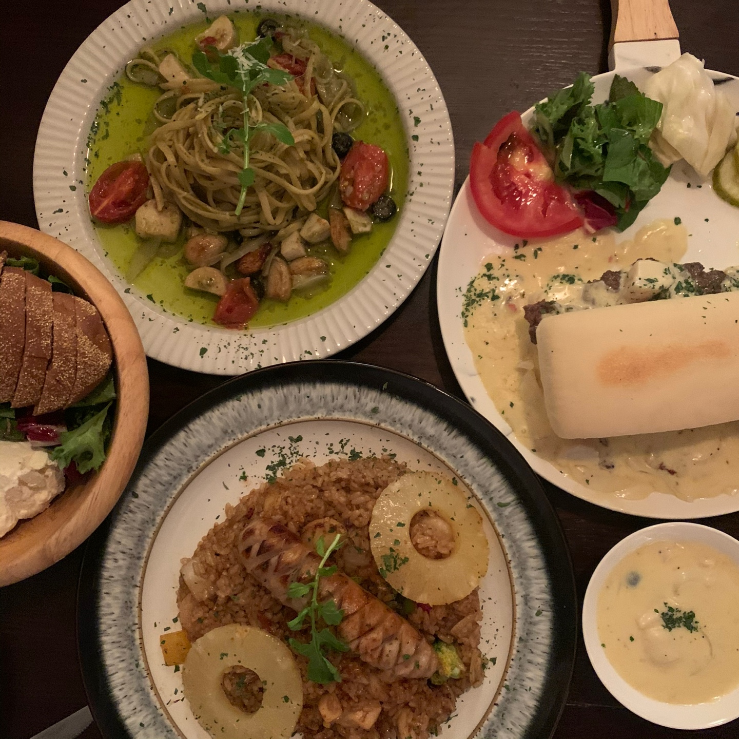 바질페스토파스타