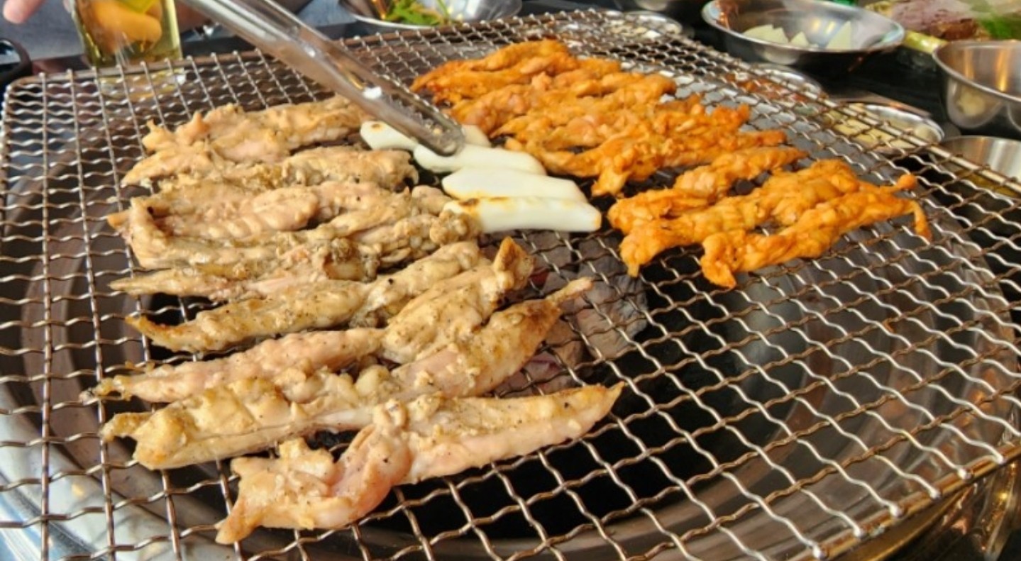 숯불닭목살(소금후추/수제간장/한방양념)
