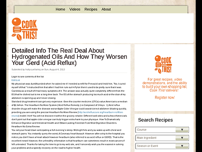 http://Mycookthis.com/content/detailed-info-real-deal-about-hydrogenated-oils-and-how-they-worsen-your-gerd-acid-reflux