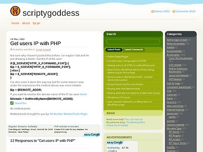 http://www.scriptygoddess.com/archives/2003/03/18/get-users-ip-with-php/